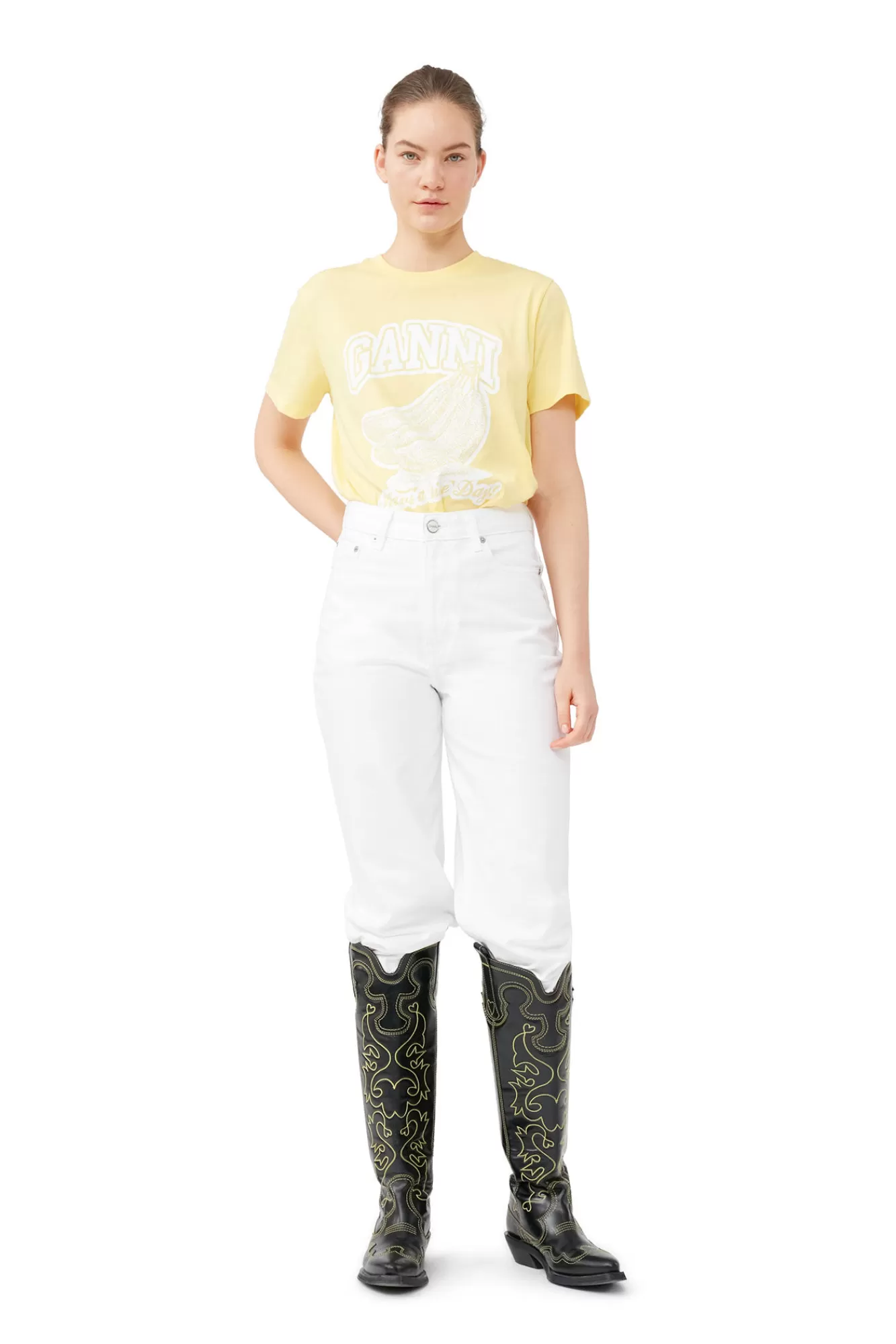 Banana Relaxed T-Shirt>GANNI Sale