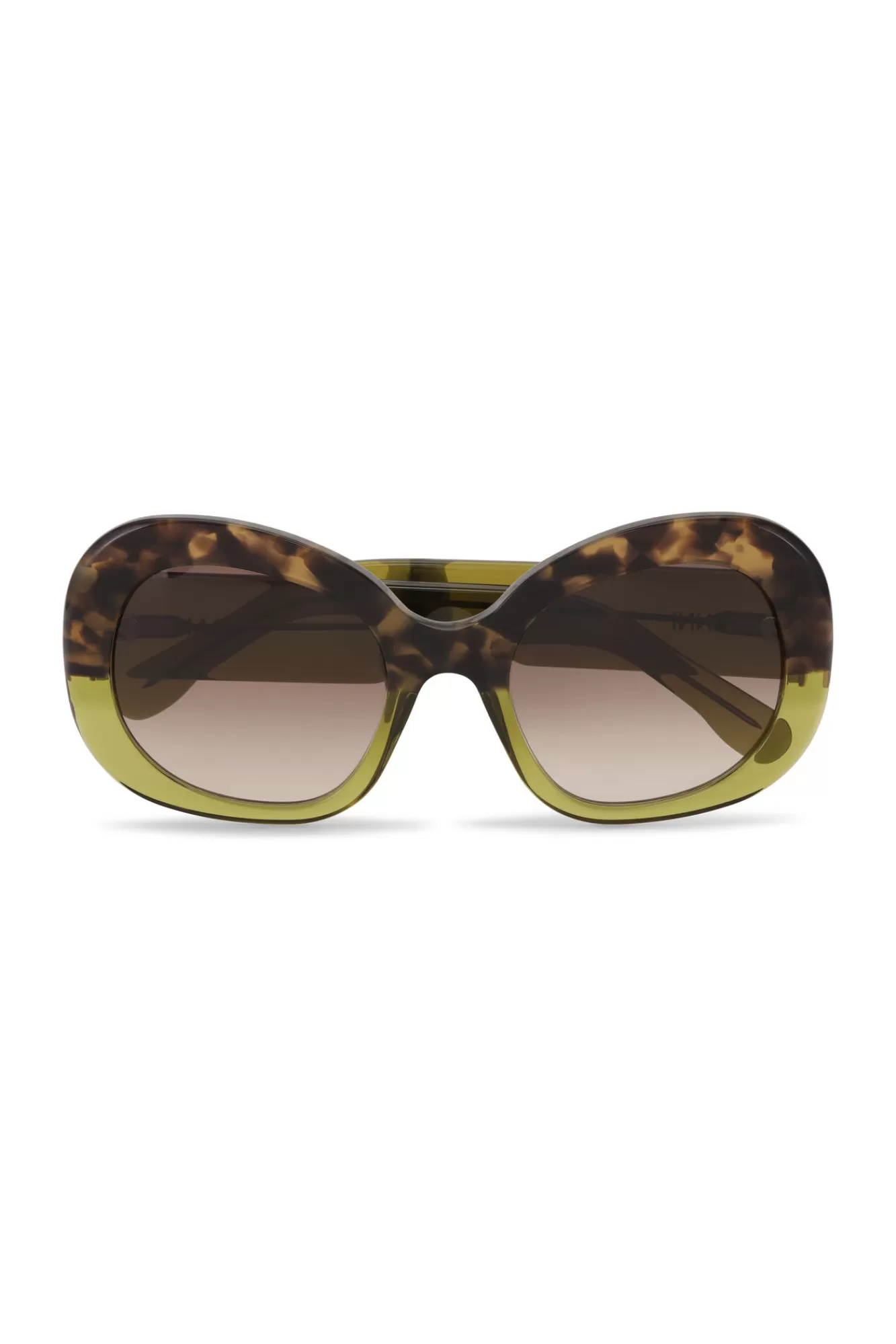 Biodegradable Acetate Oversized Retro Sunglasses>GANNI Shop