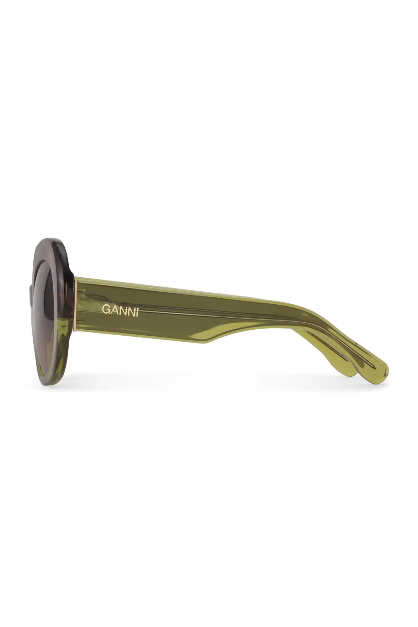 Biodegradable Acetate Oversized Retro Sunglasses>GANNI Shop