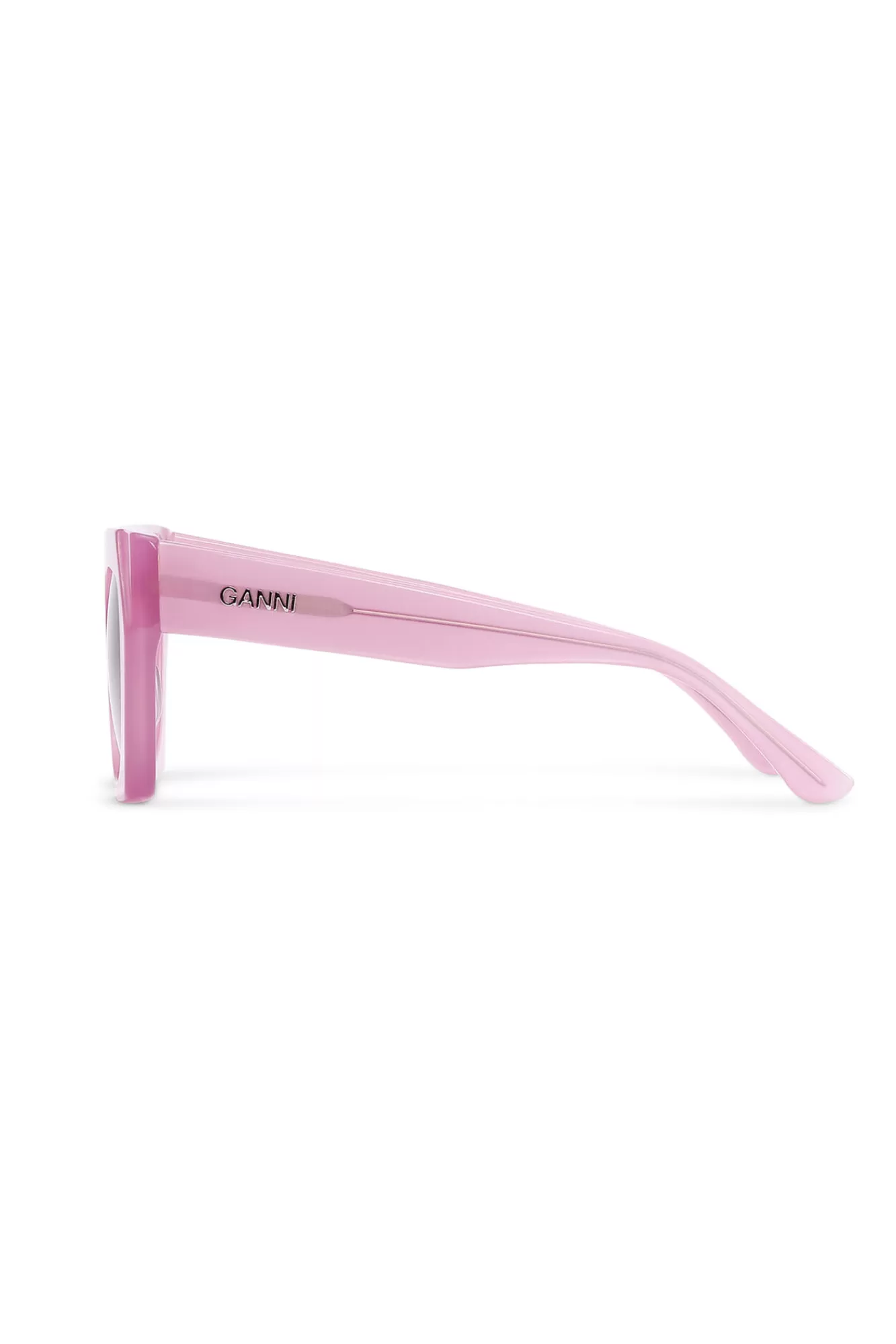 Biodegradable Acetate Oversized Sunglasses>GANNI Shop