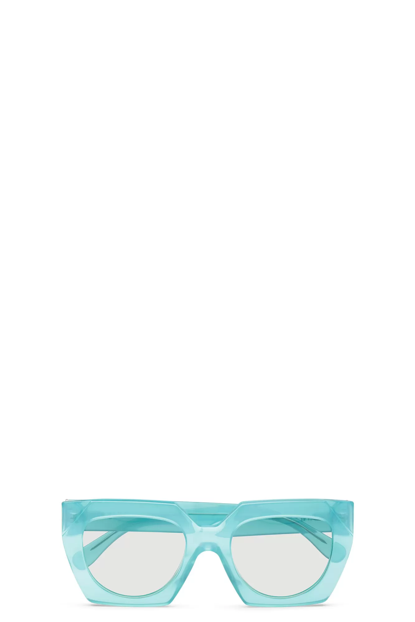 Blue Oversized Sunglasses>GANNI Shop