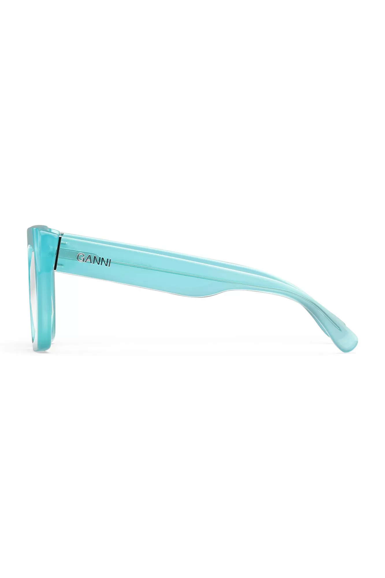 Blue Oversized Sunglasses>GANNI Shop
