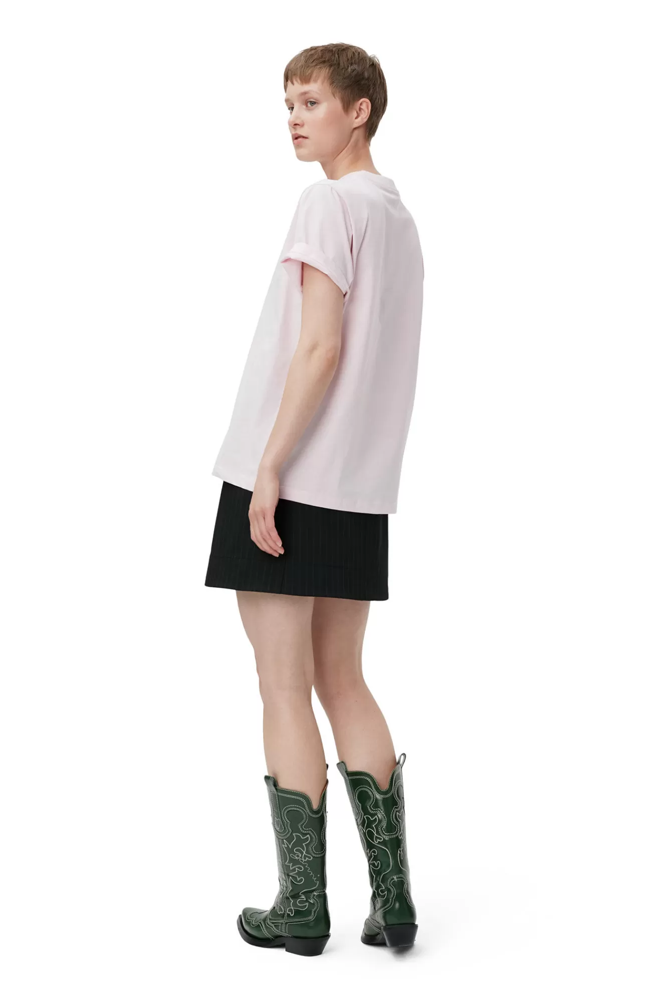 Butterfly Relaxed T-Shirt>GANNI Flash Sale