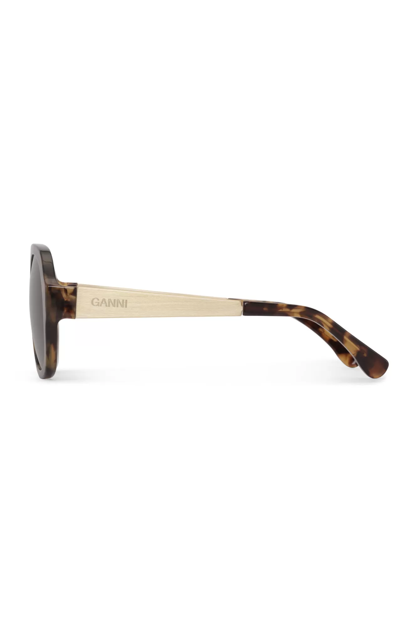 Chunky Aviator Sunglasses>GANNI Outlet