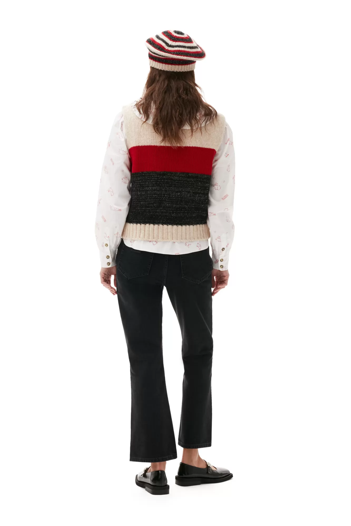 Chunky Cable Vest>GANNI Outlet