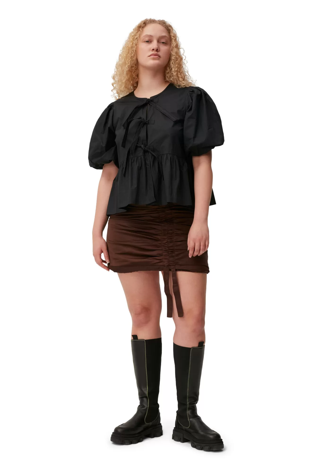 Cotton Poplin Blouse>GANNI Best