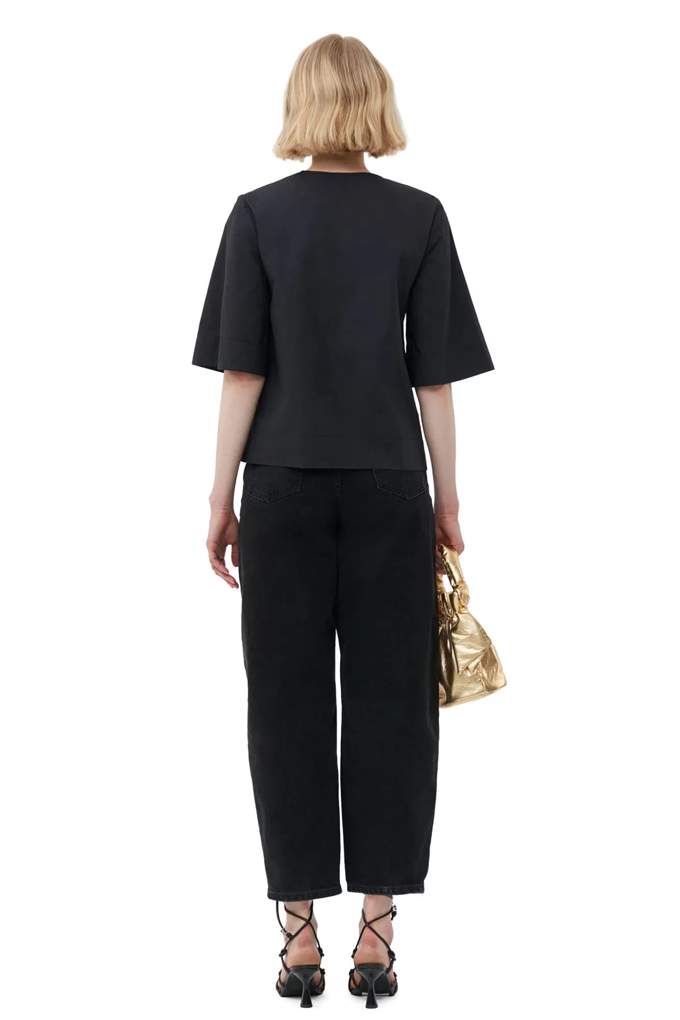 Cotton Poplin Blouse>GANNI Best Sale
