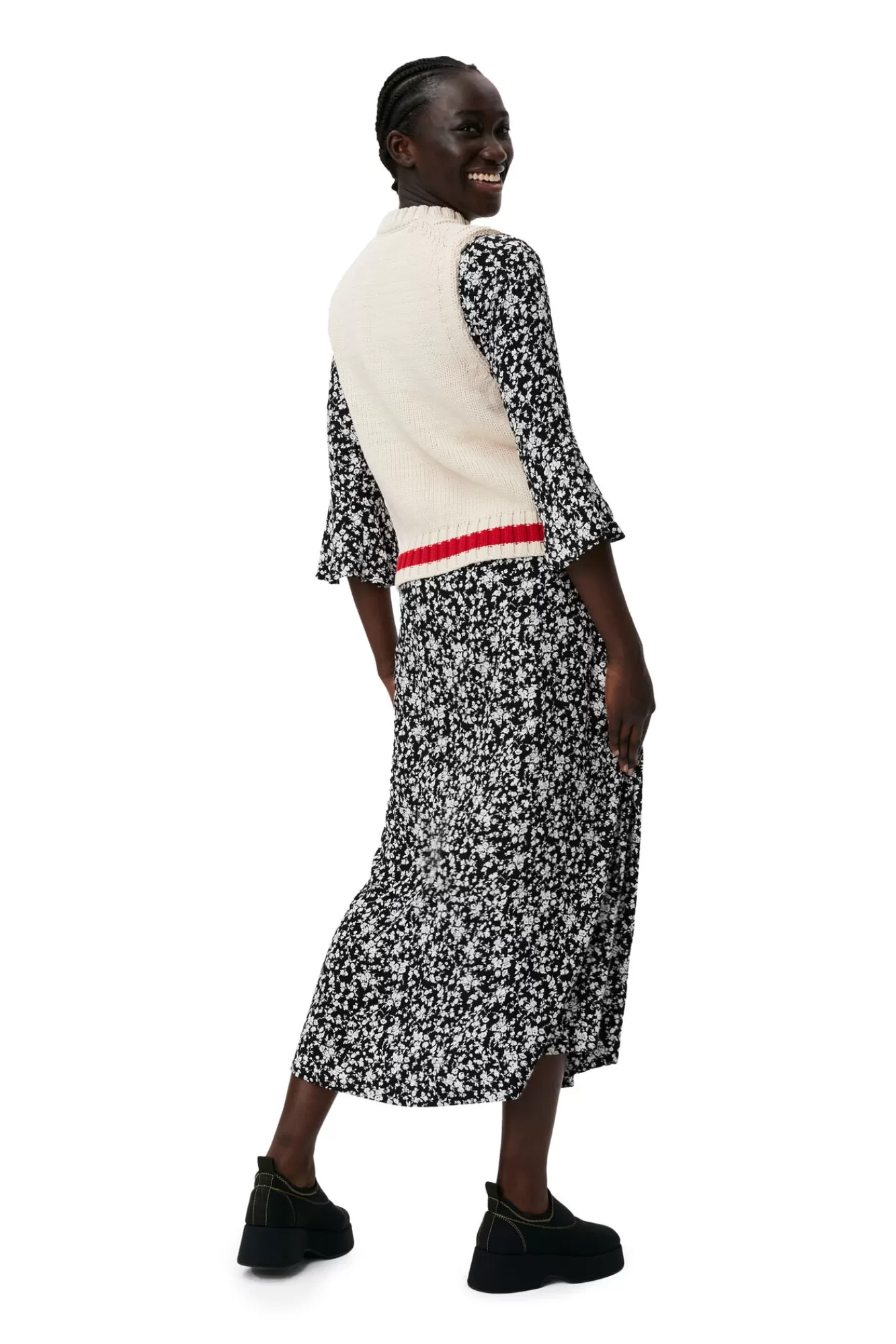 Cotton Rope Vest>GANNI Fashion