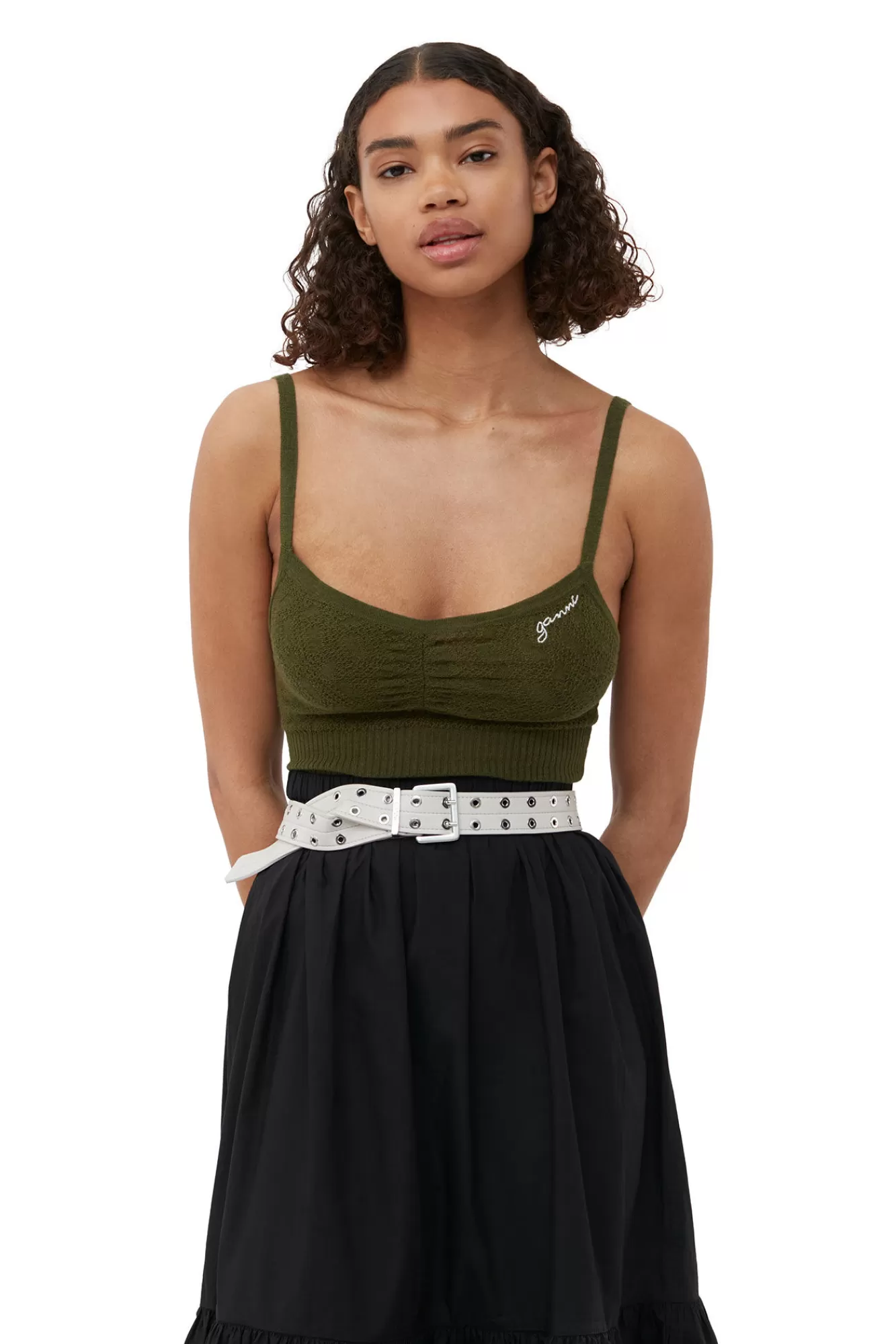 Double Eyelet Belt>GANNI Shop