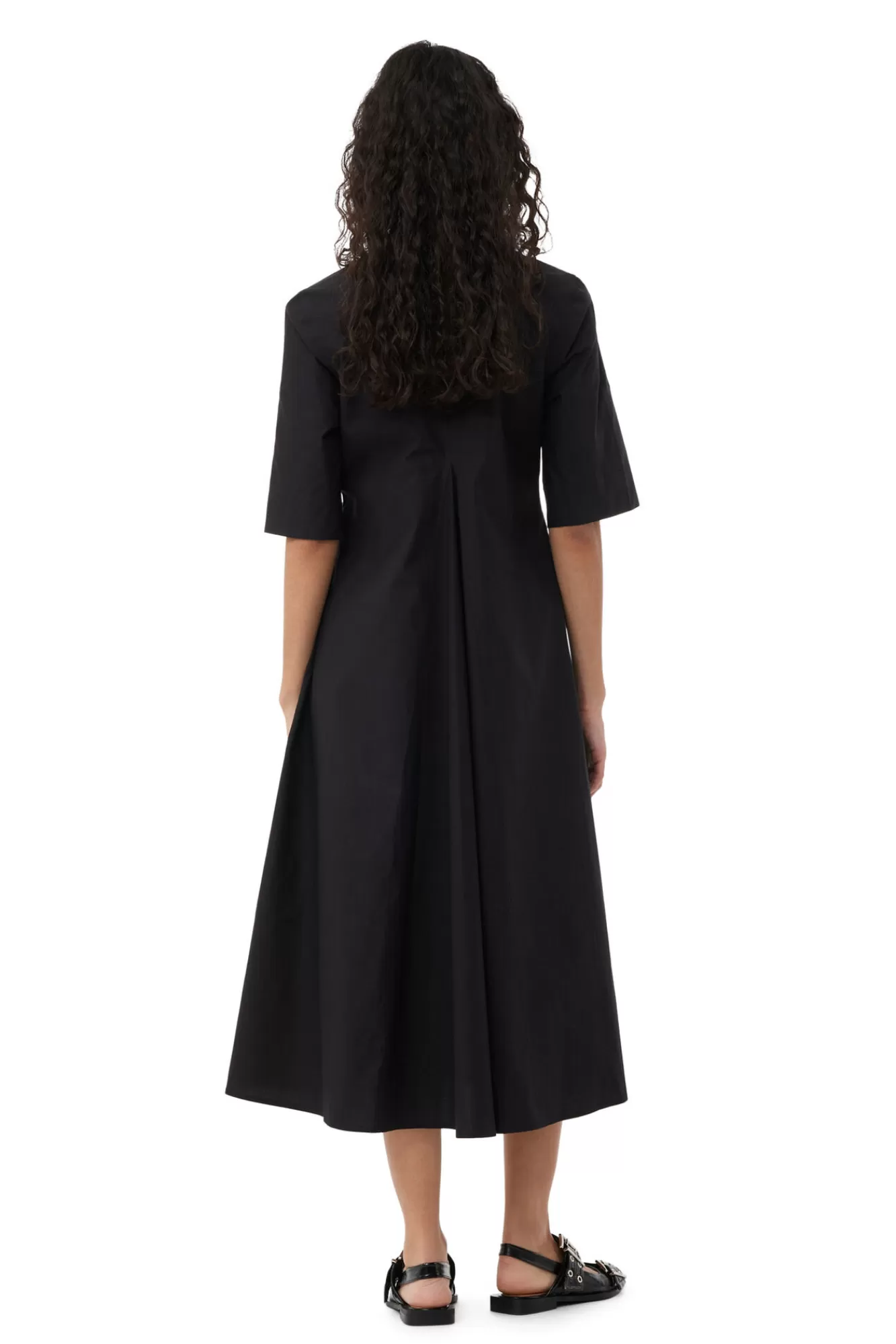 Exclusive Cotton Poplin Maxi Dress>GANNI Cheap