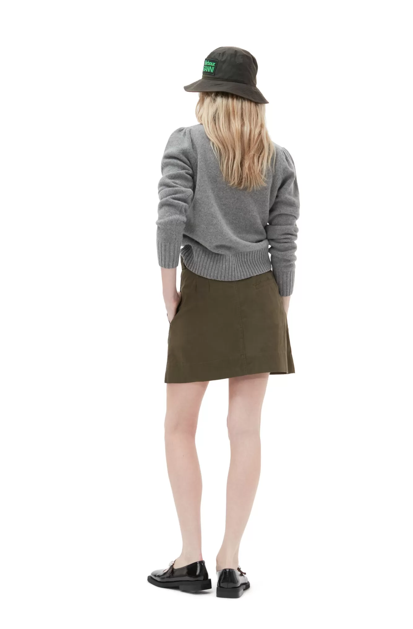 X Barbour Skirt>GANNI Fashion