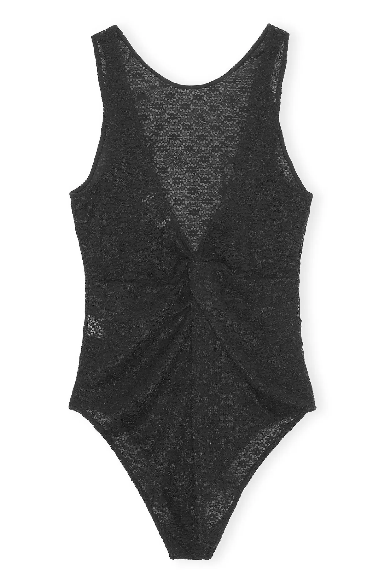 Lace Lowback Bodysuit>GANNI Online