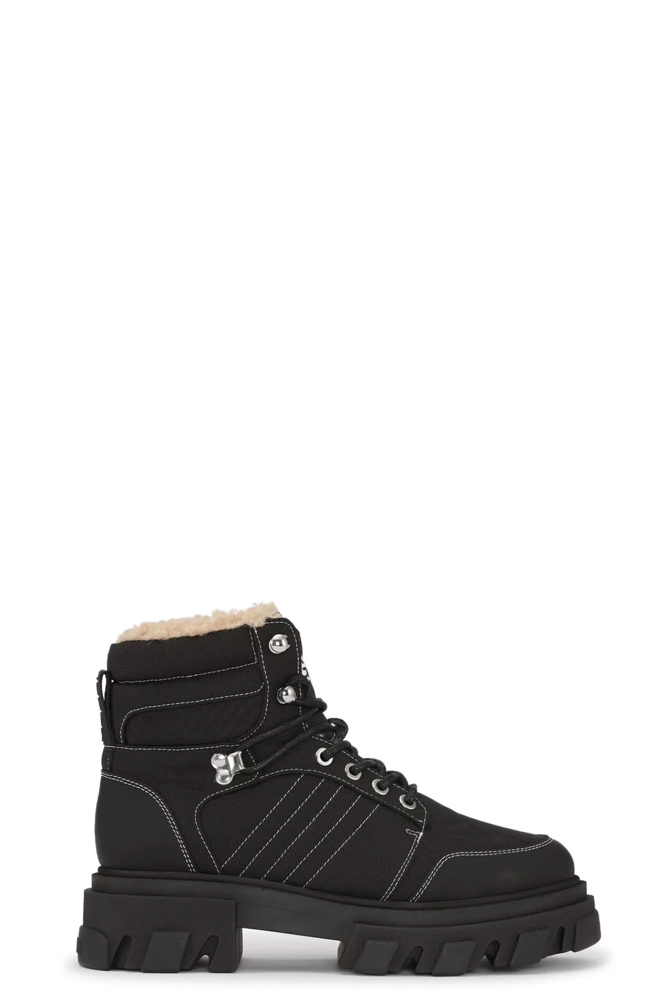 Lace-Up Hiking Boots>GANNI Online