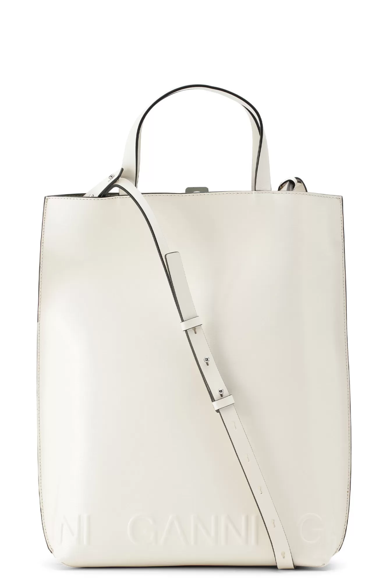 Medium Banner Tote Strap Bag>GANNI Outlet