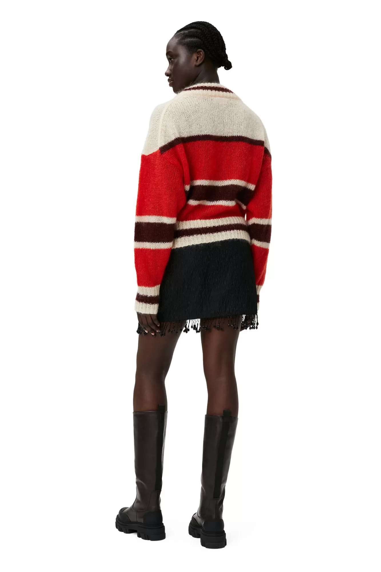 Mohair Cardigan>GANNI Fashion