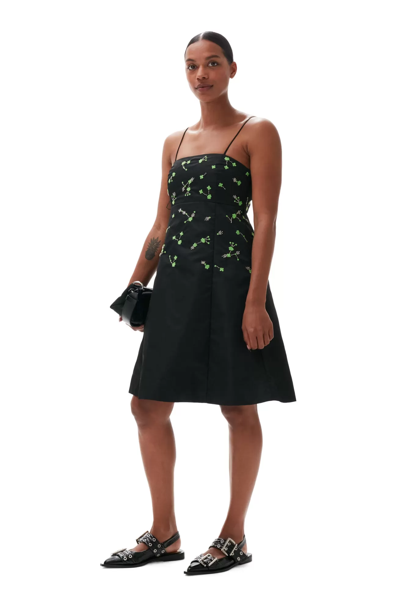 Nylon Mini Dress>GANNI Outlet