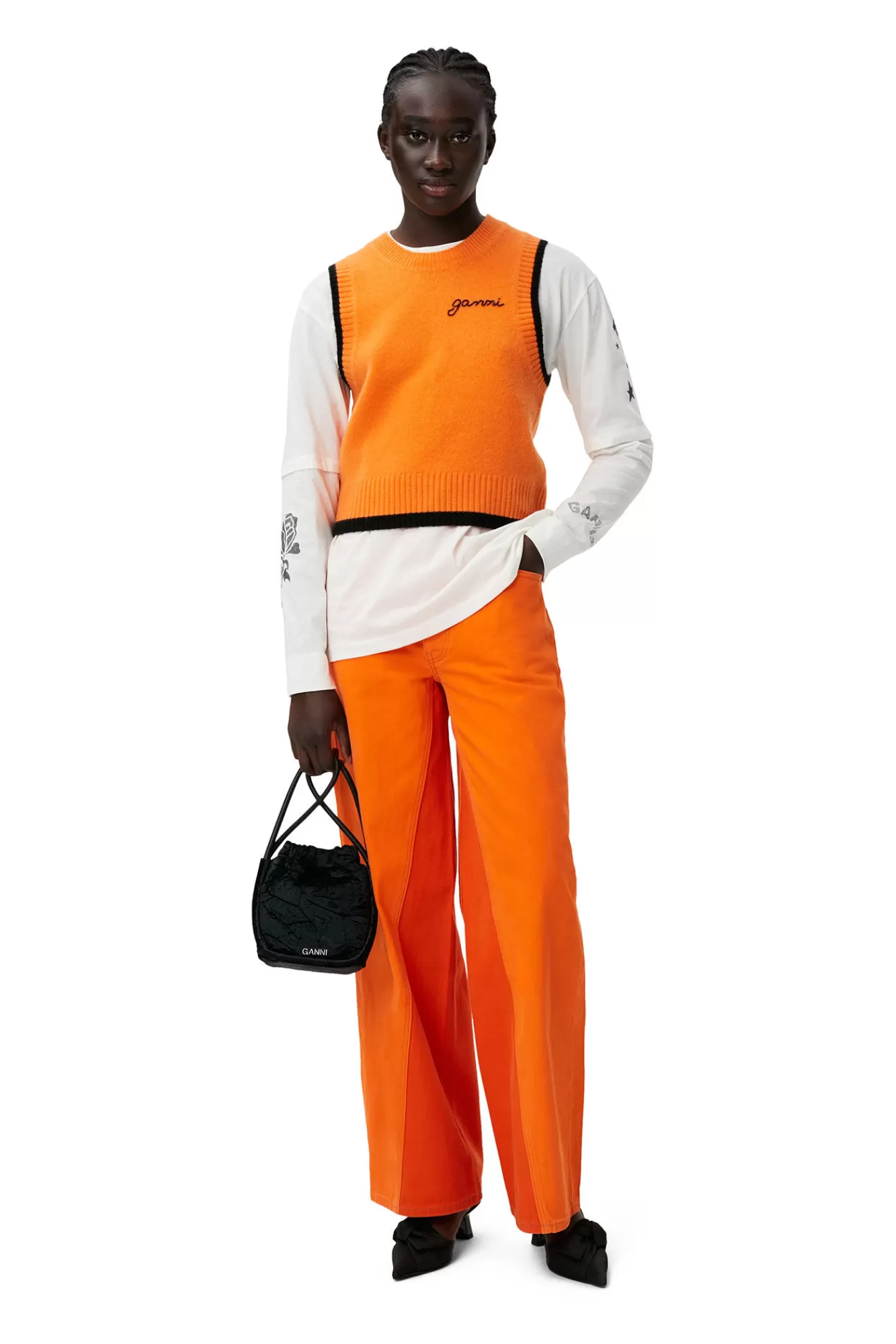 O-Neck Vest>GANNI Clearance