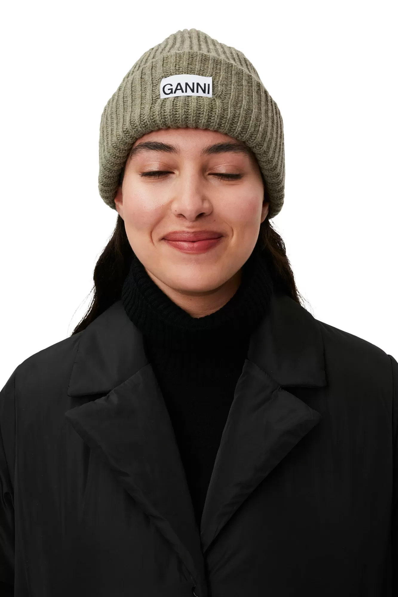 Oversized Wool Beanie>GANNI Outlet
