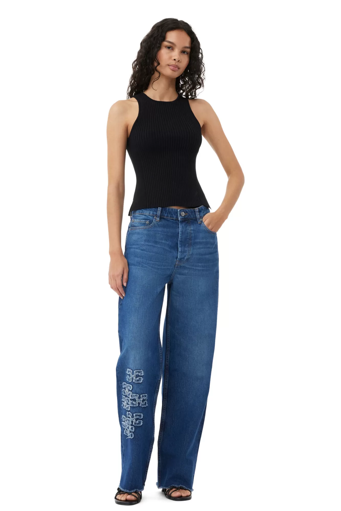 Re-Cut Izey Jeans>GANNI Shop