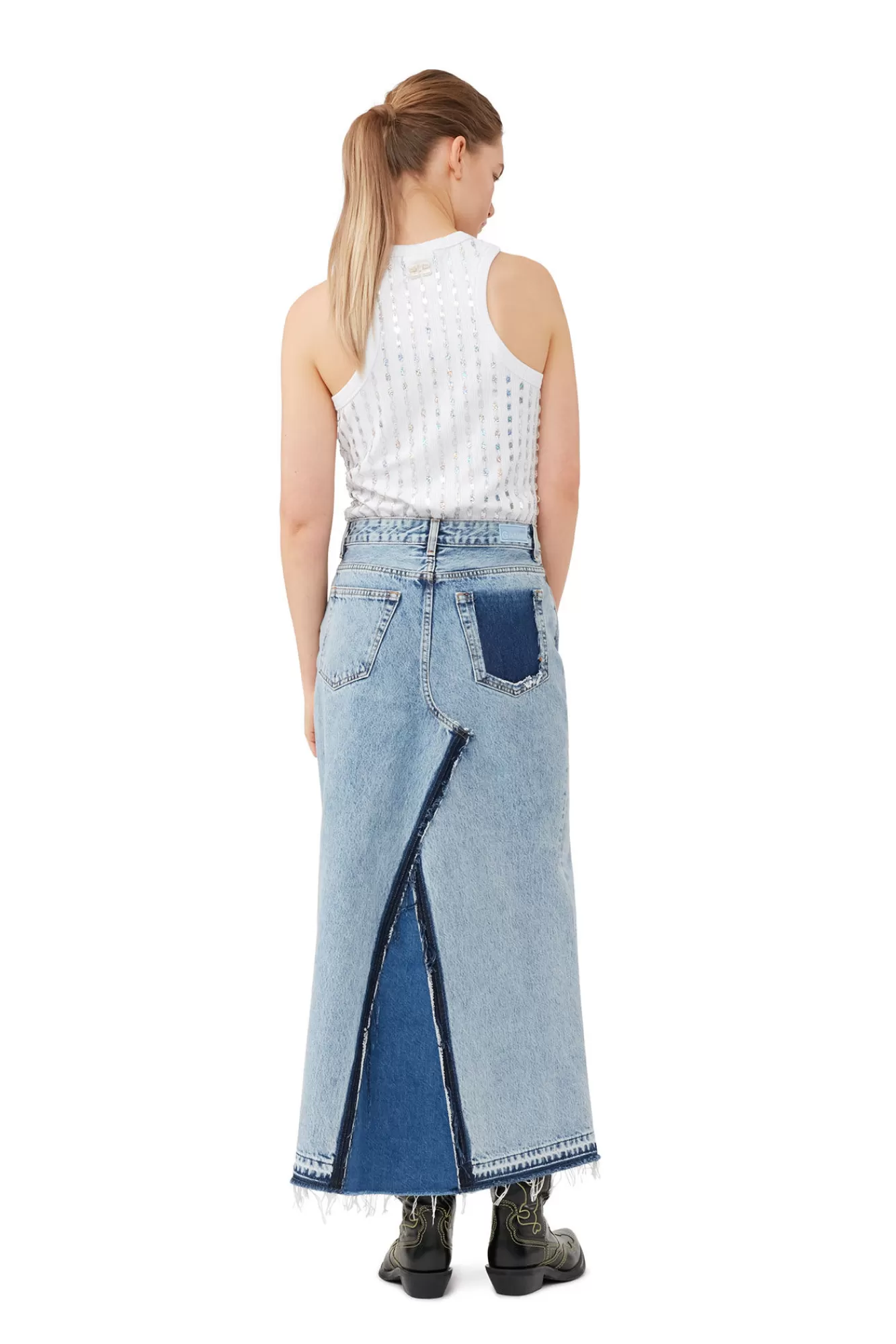 Re-Cut Maxi Skirt>GANNI Fashion