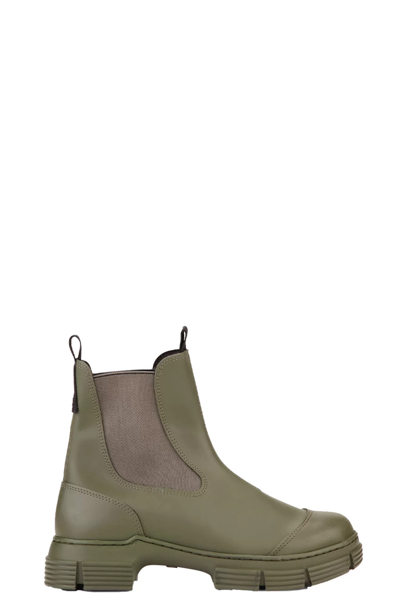 Recycled Rubber City Boot>GANNI New