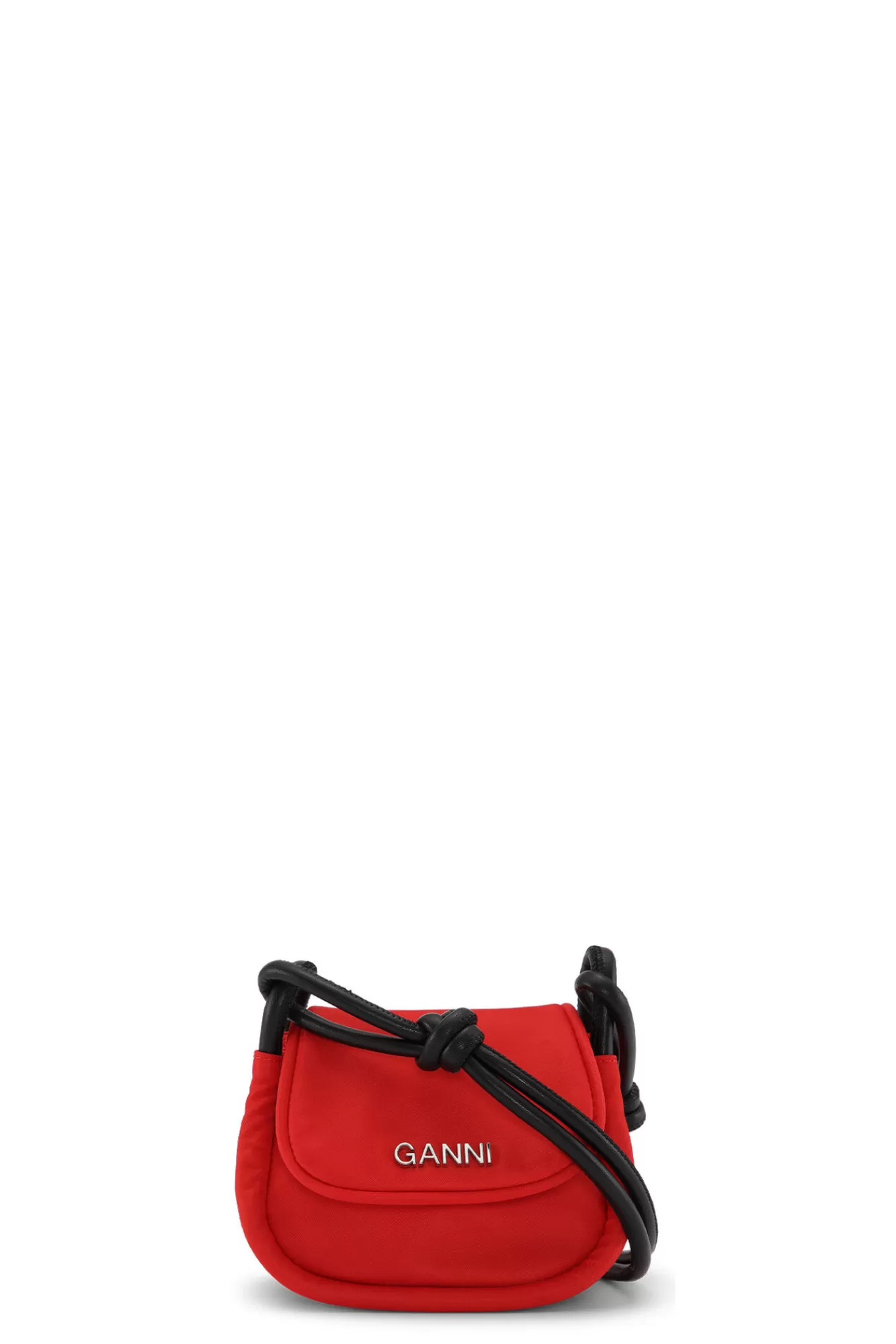 Red Knot Mini Flap Over Bag>GANNI Sale