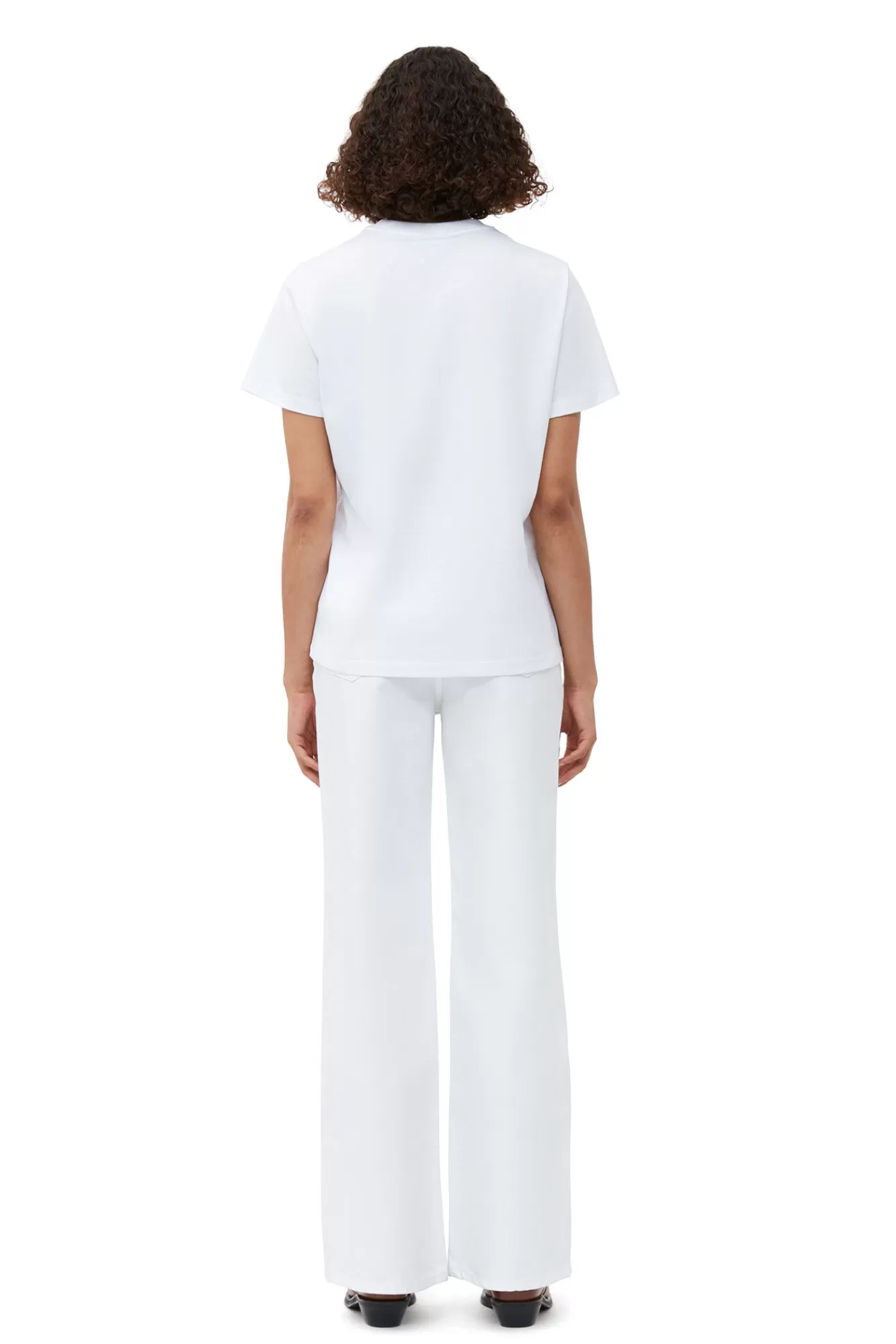 Relaxed Fun Bunny T-Shirt>GANNI Store