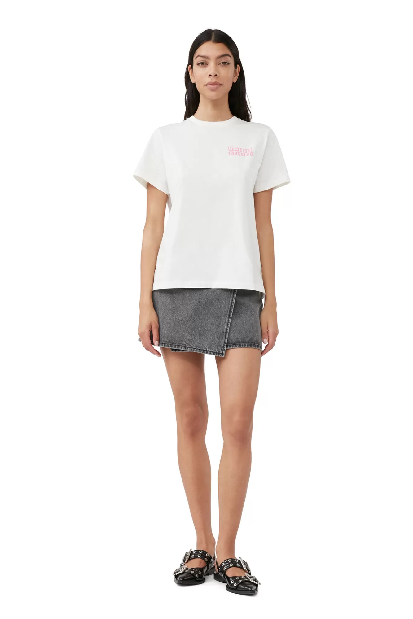 Relaxed Nightclub T-Shirt>GANNI Flash Sale