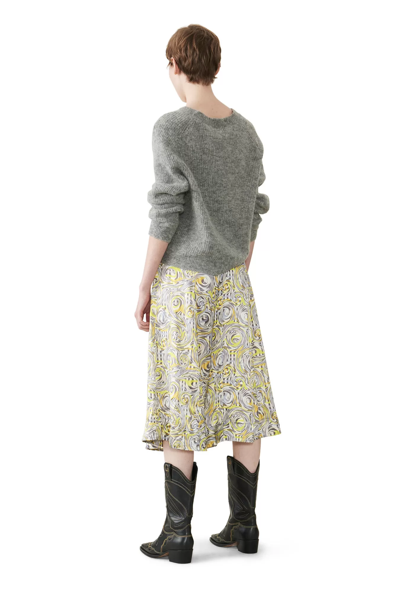 Relaxed Wool Cardigan>GANNI Cheap