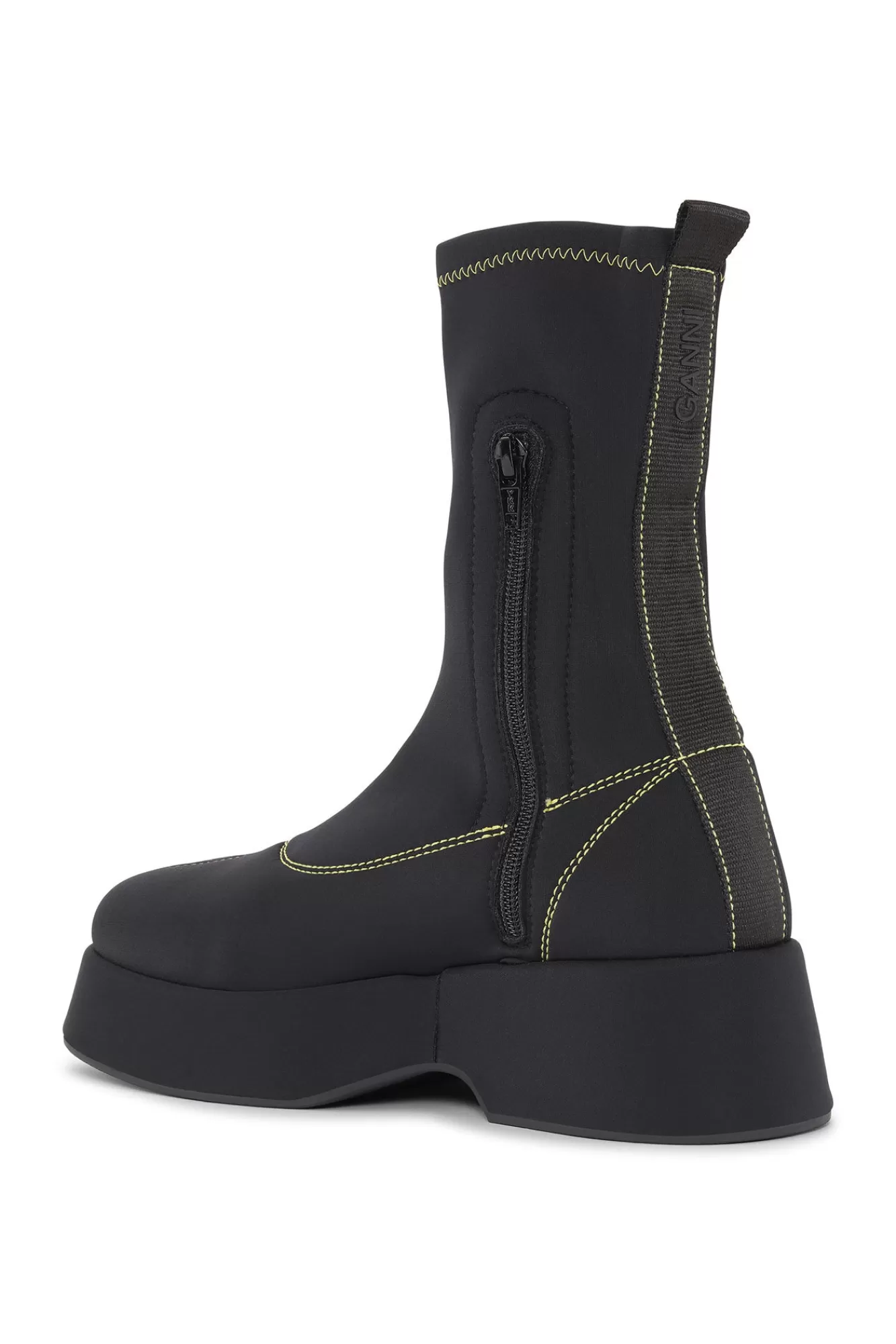 Retro Flatform Ankle Sockboots>GANNI Online
