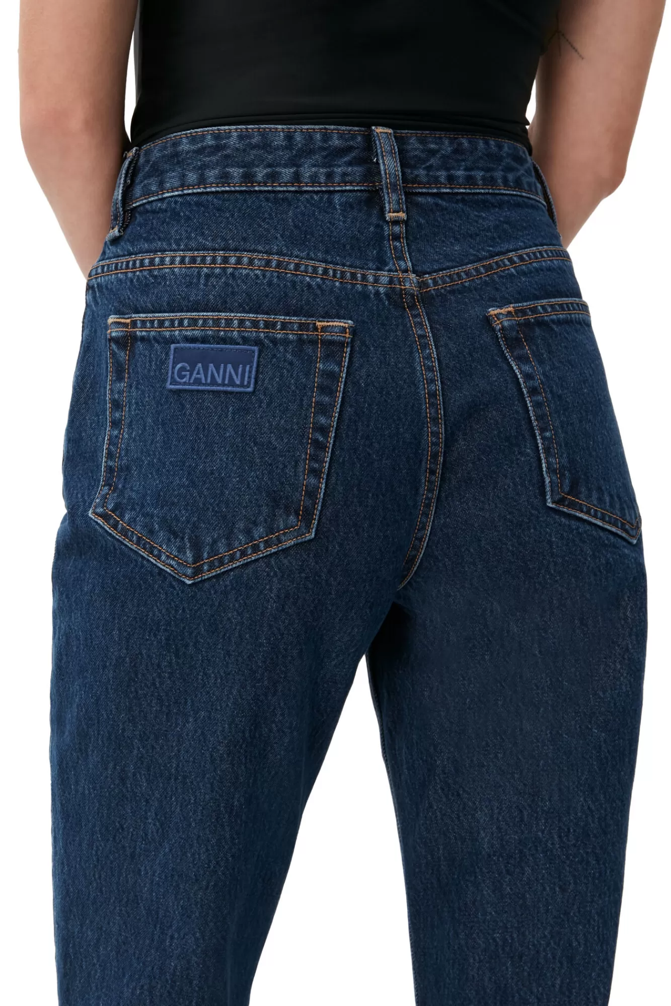Rigid Denim Betzy>GANNI Best Sale