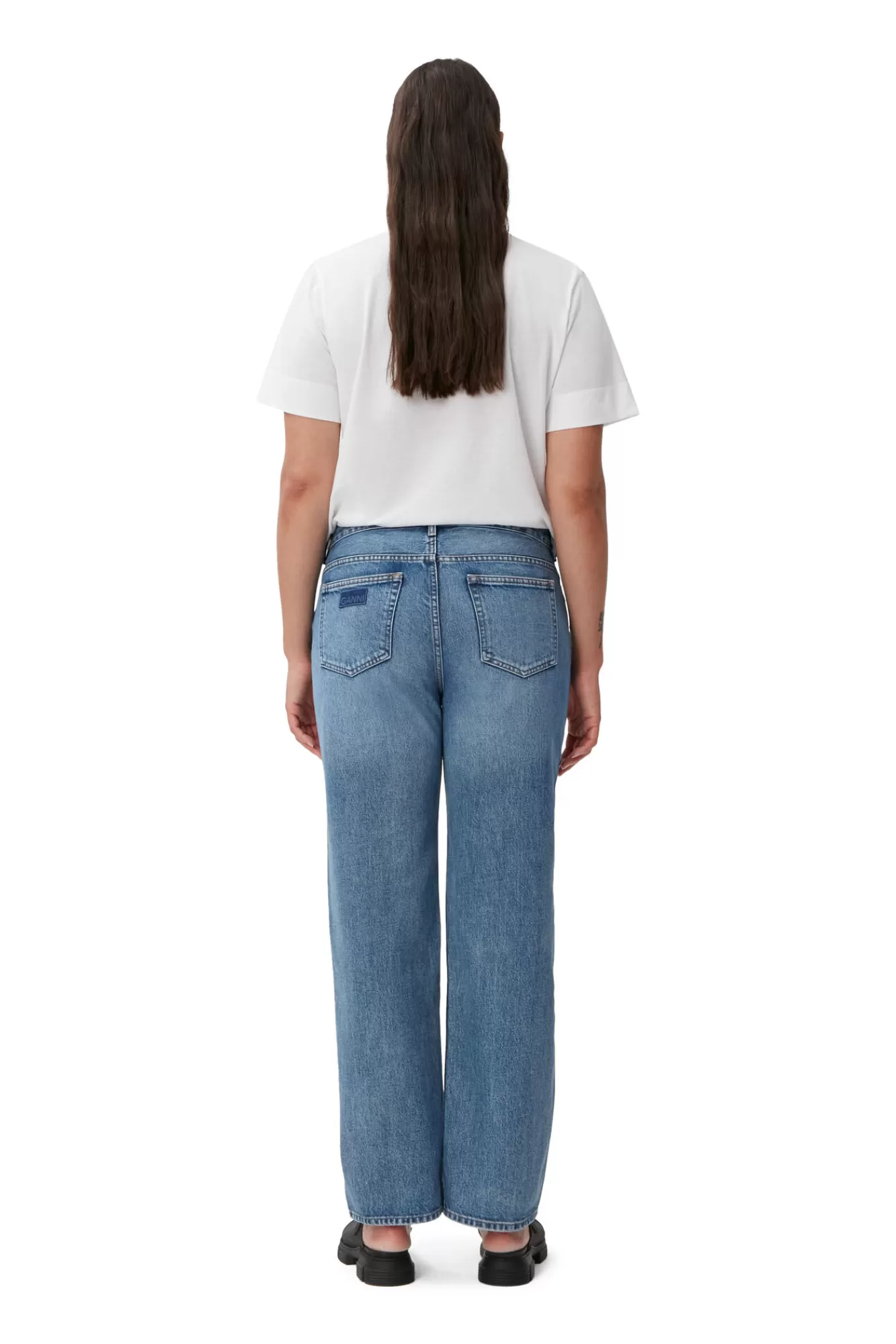 Rigid Denim Lovy>GANNI Cheap