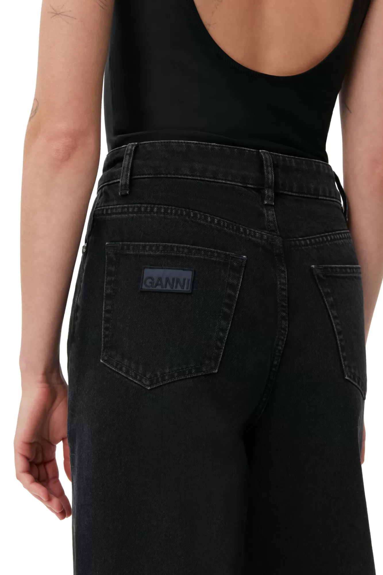 Rigid Denim Stary>GANNI Outlet