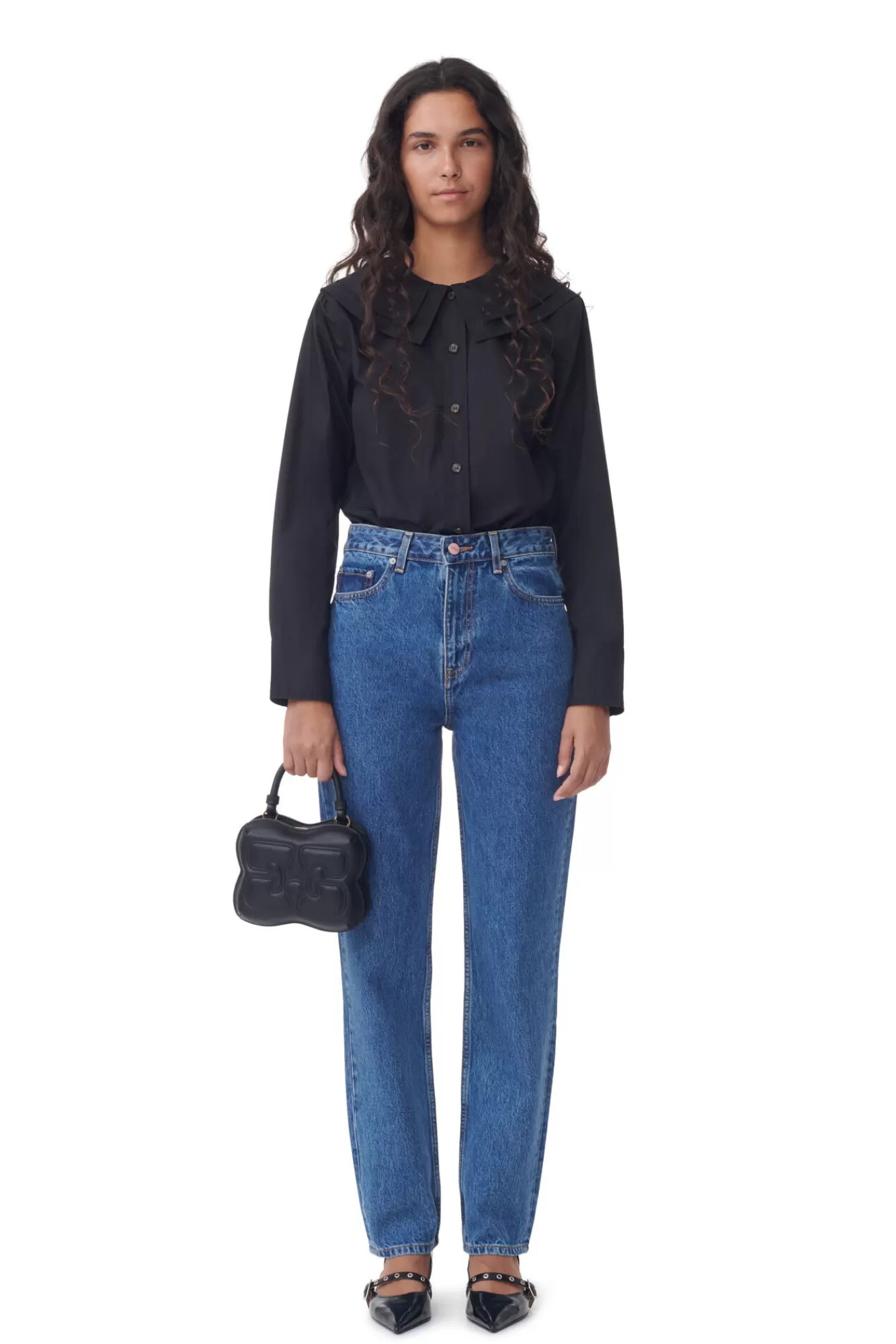 Rigid Denim Swigy>GANNI Best