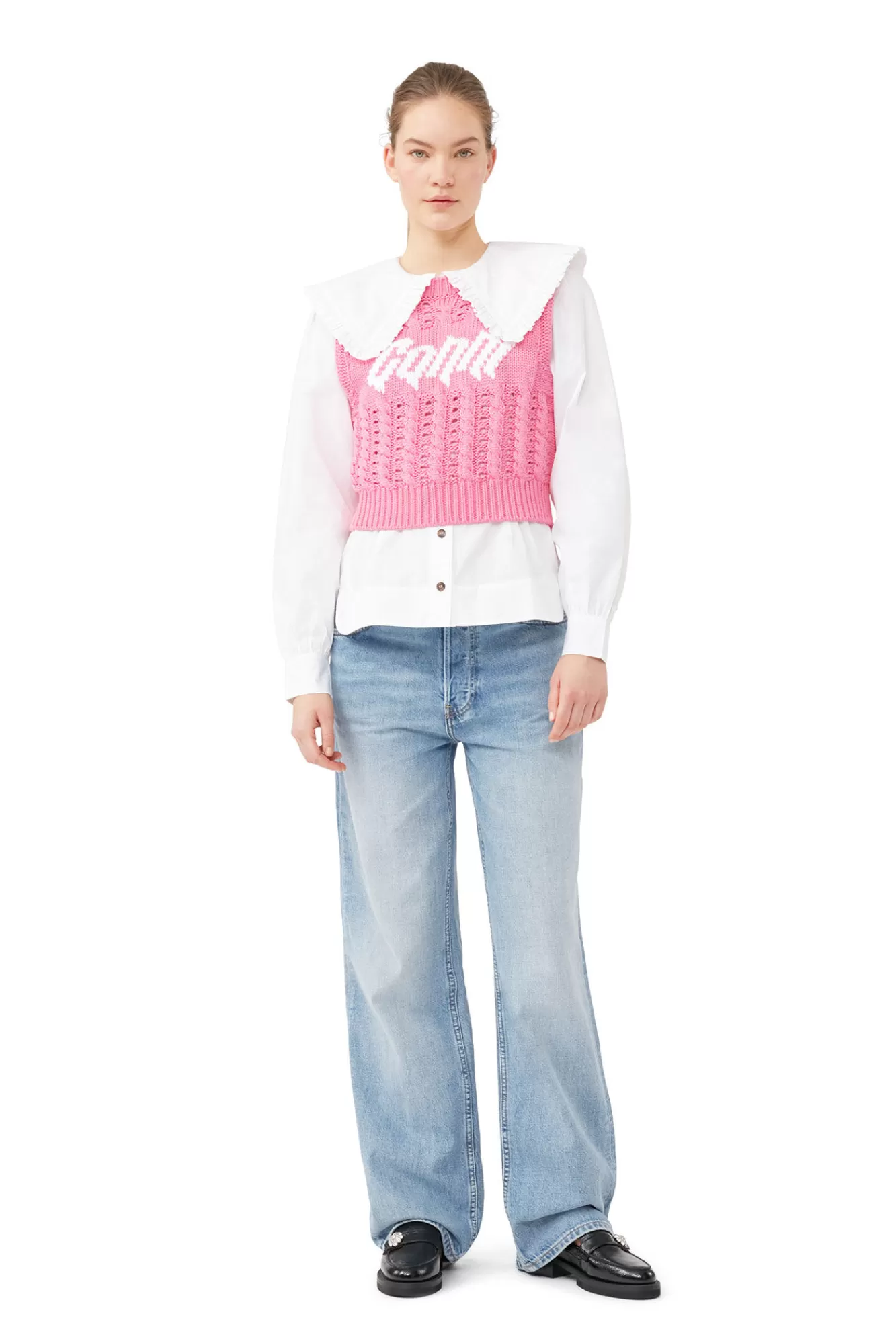 Rope Cropped Vest>GANNI Clearance