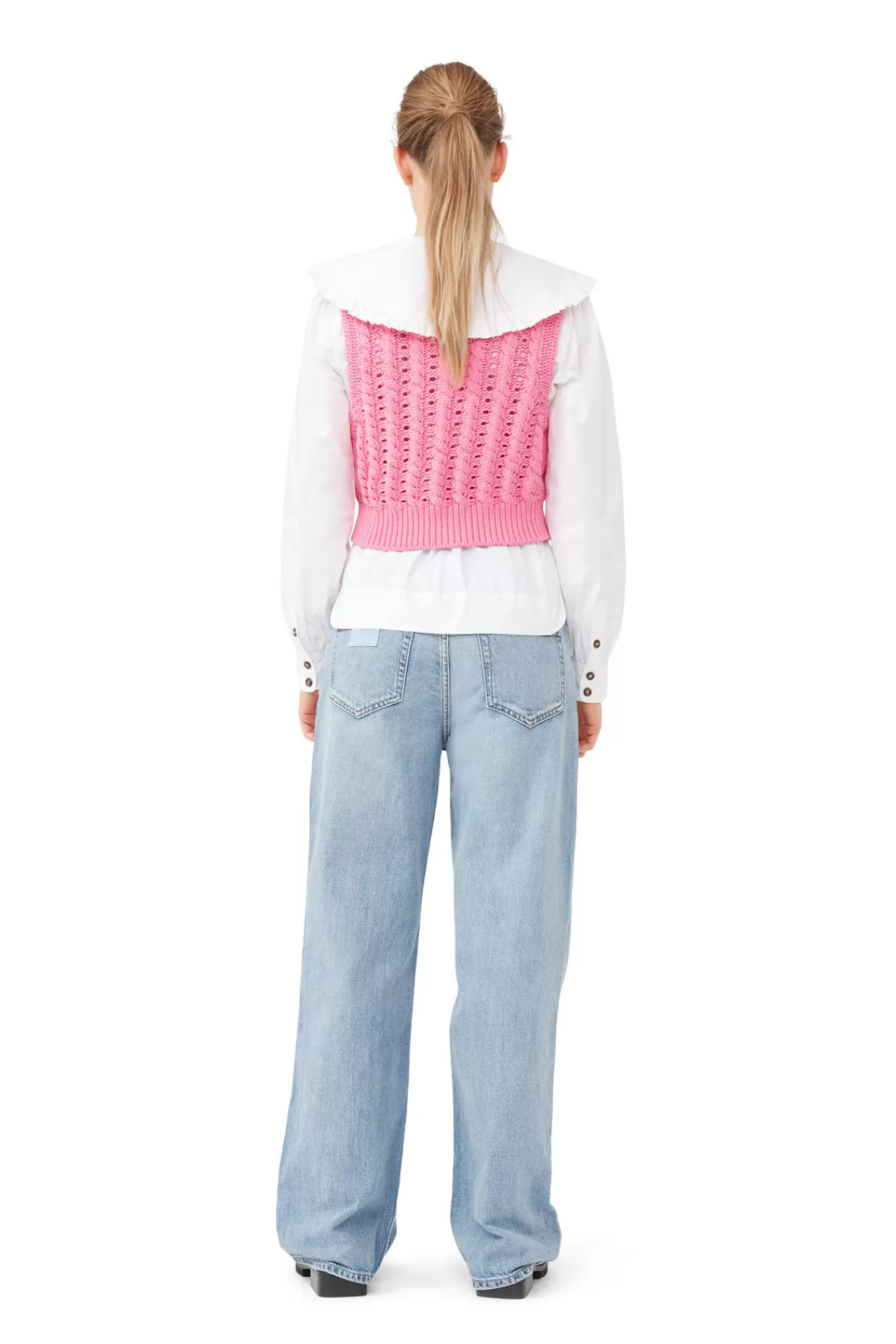 Rope Cropped Vest>GANNI Clearance