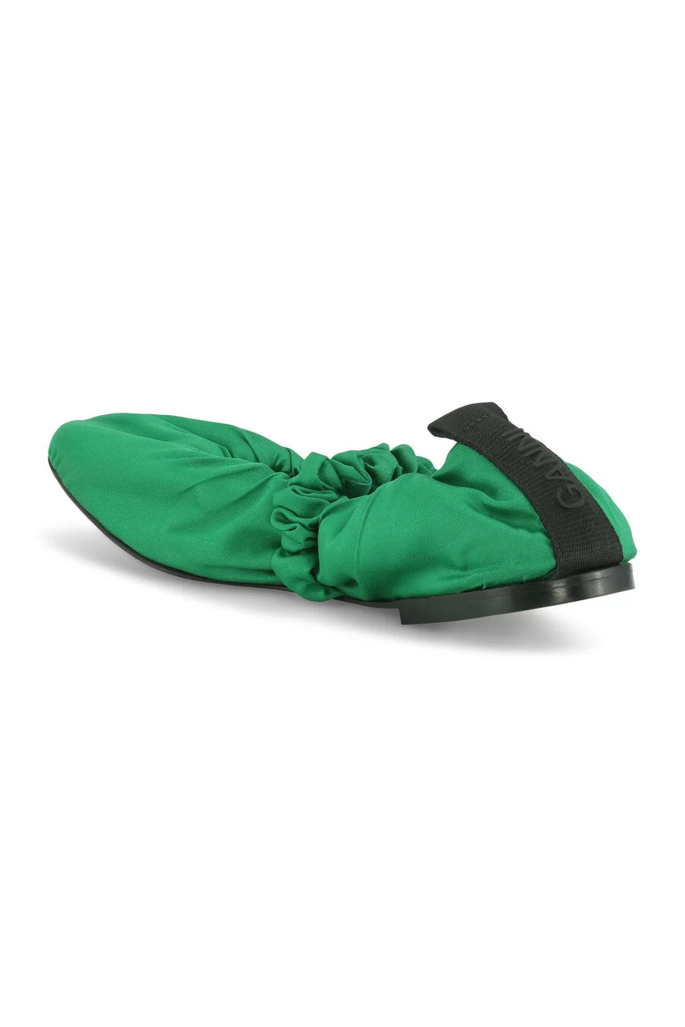 Scrunchie Satin Ballerinas>GANNI Cheap