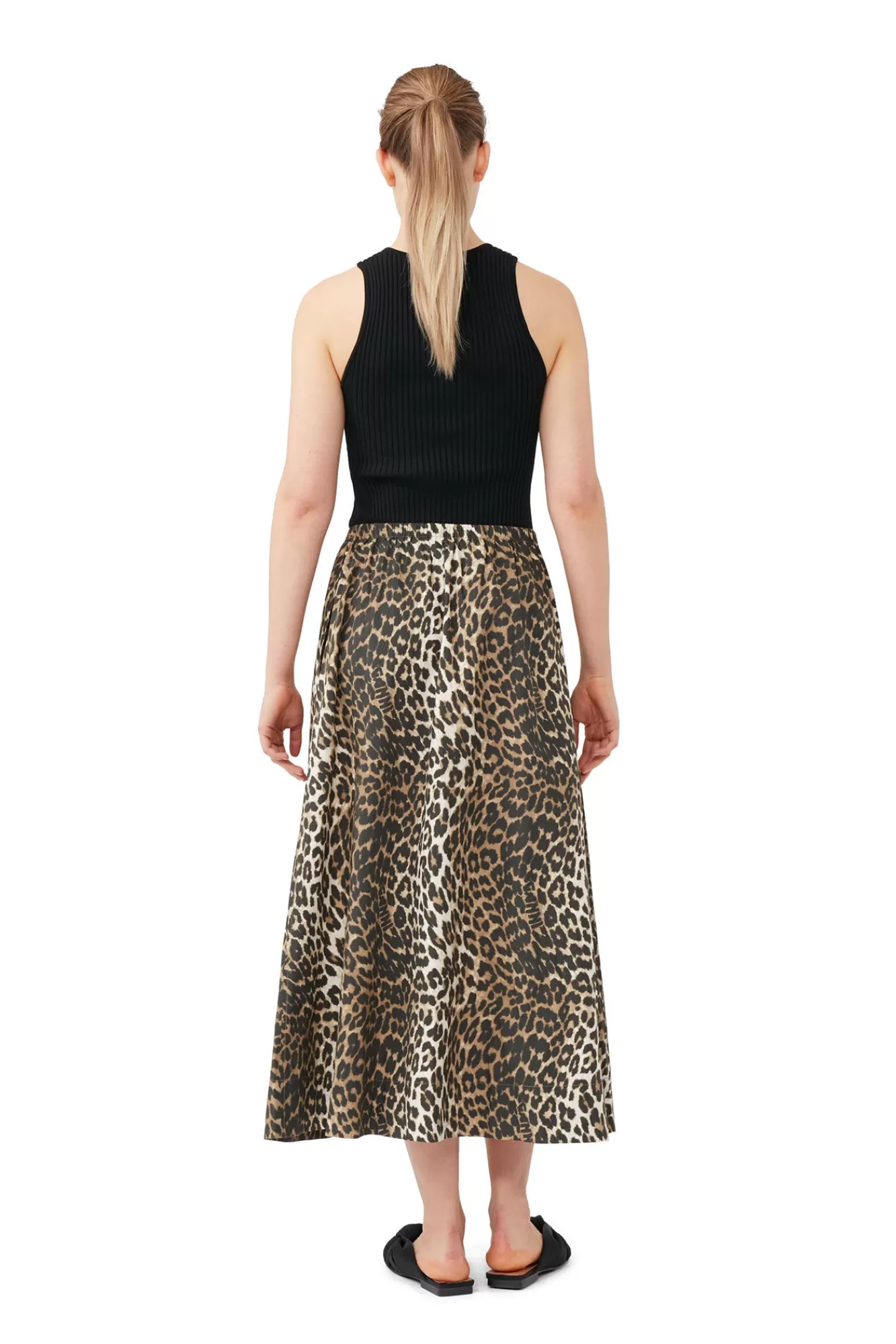 Sleeveless Melange Top>GANNI Store
