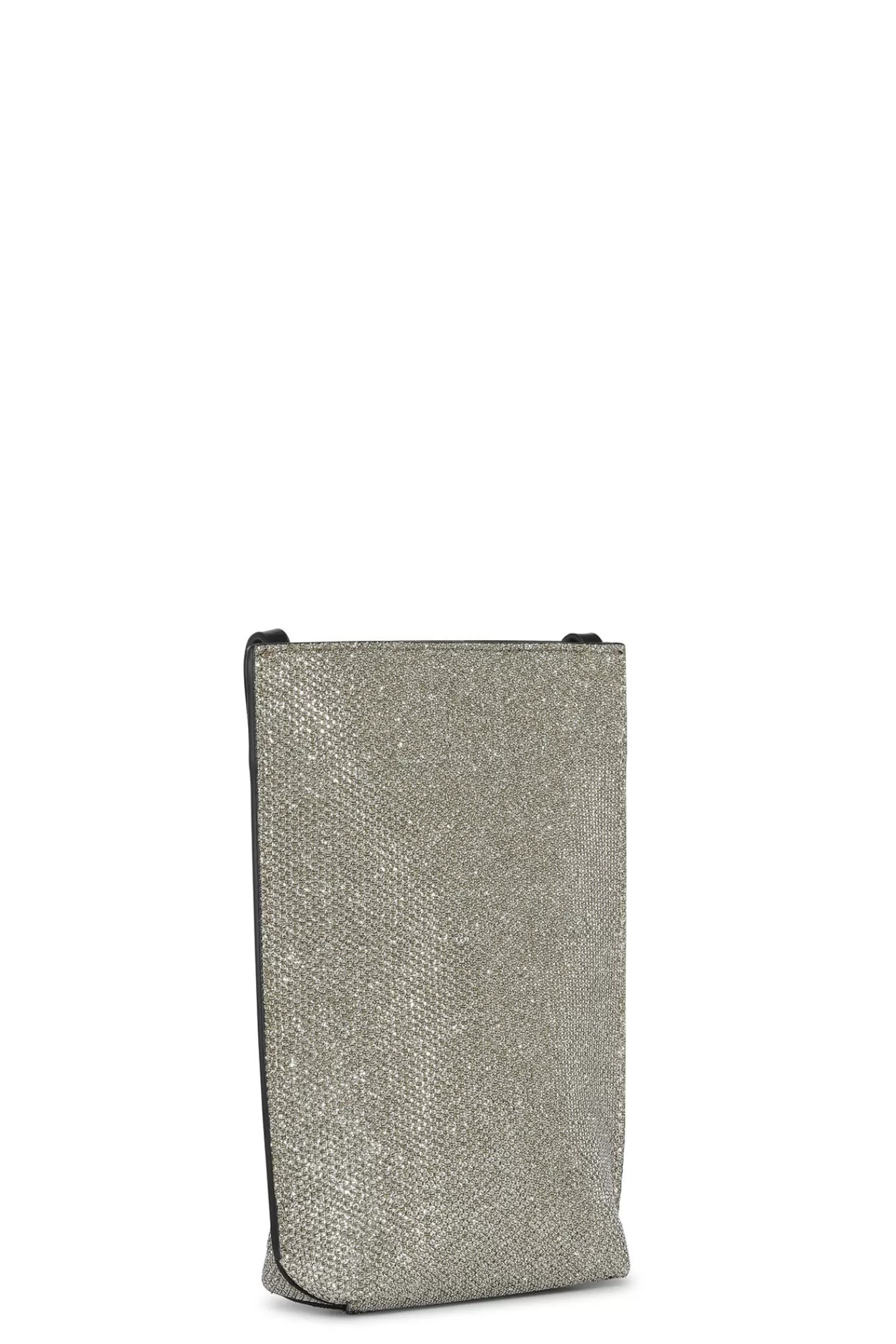 Small Glitter Banner Crossbody Bag>GANNI Store