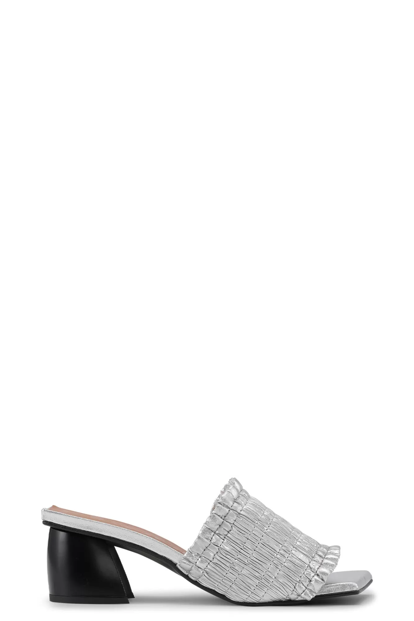 Smock Kitten Heel Mules>GANNI Shop