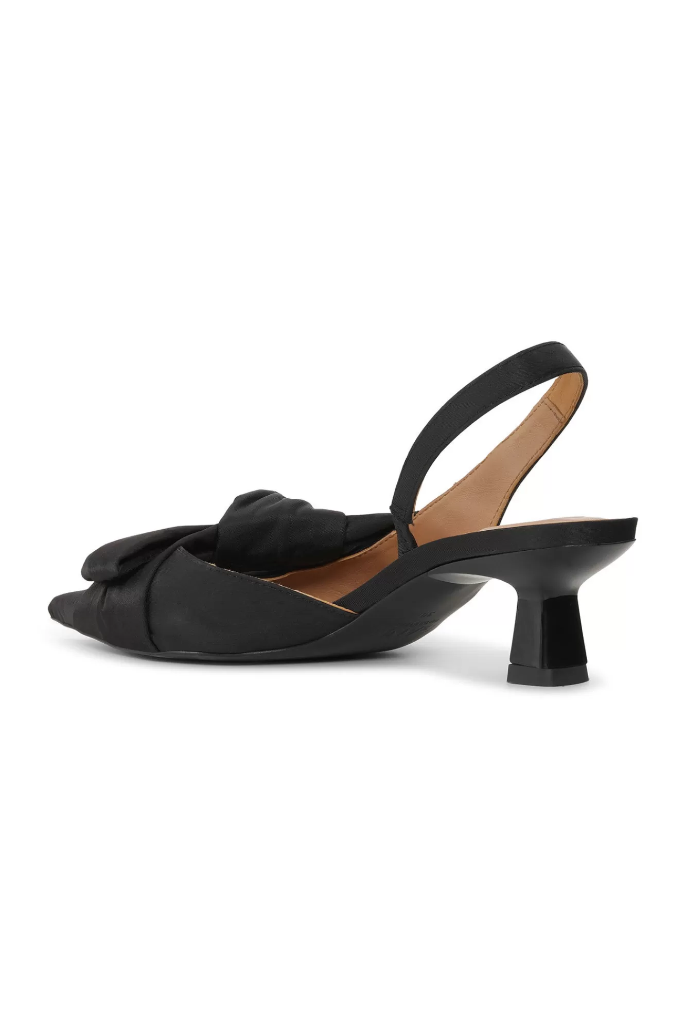 Soft Bow Slingback Pumps>GANNI Outlet