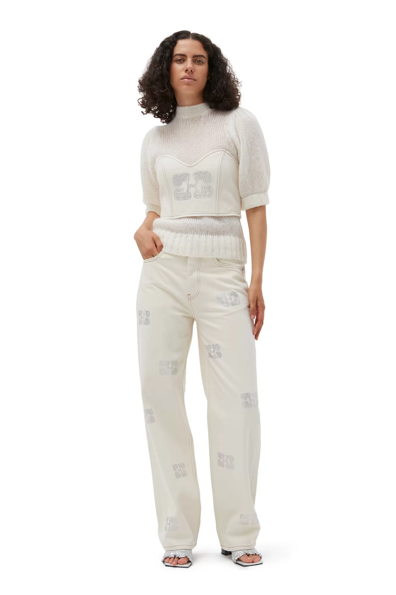 Sparkle Izey Jeans>GANNI Flash Sale
