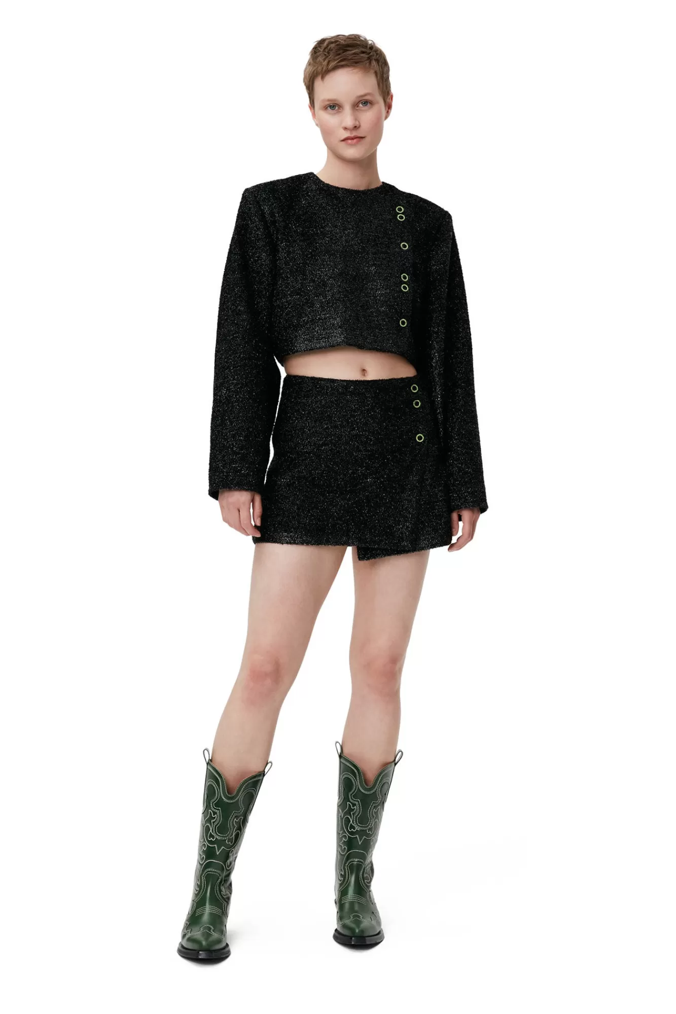 Sparkle Mini Skirt>GANNI Cheap