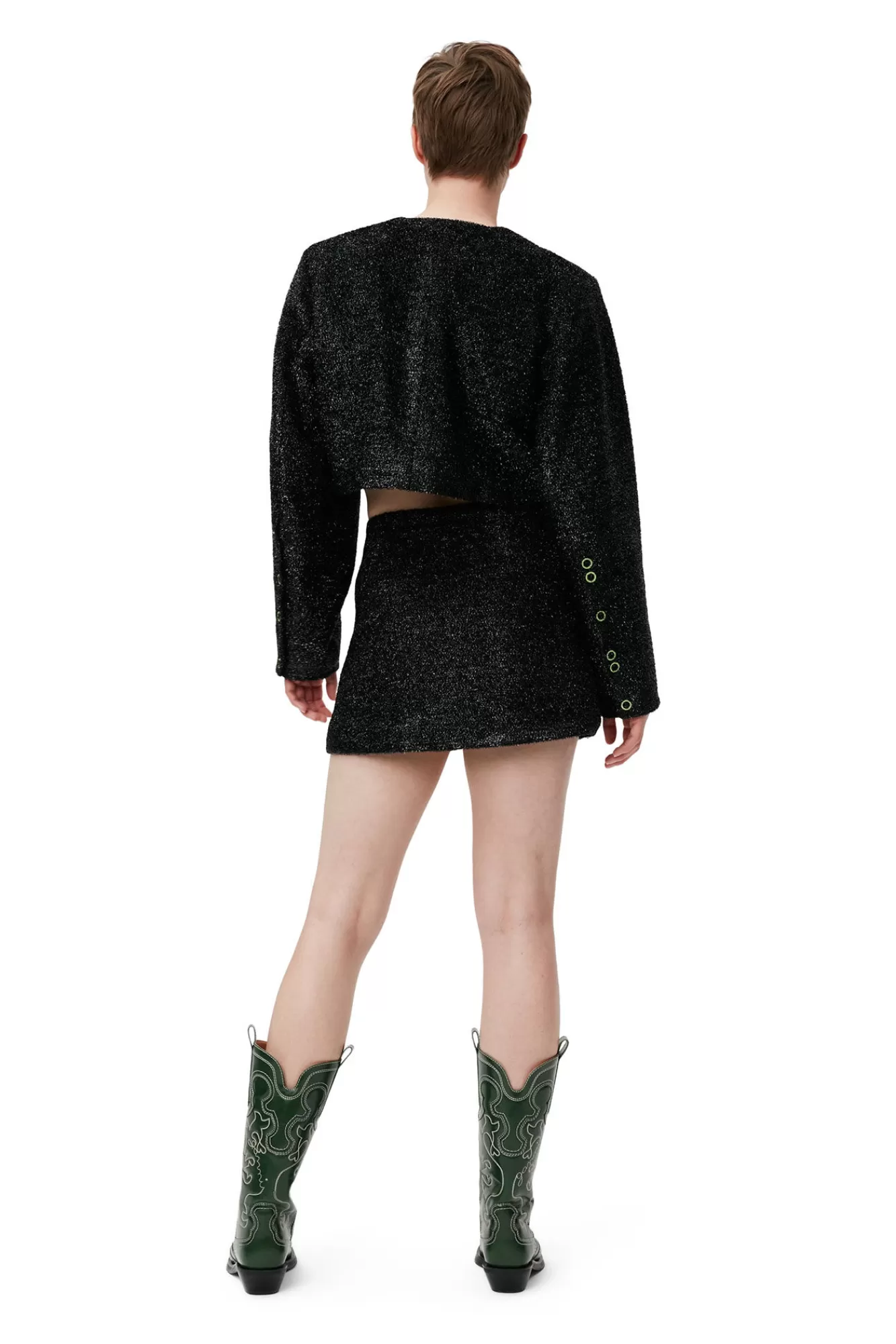 Sparkle Mini Skirt>GANNI Cheap