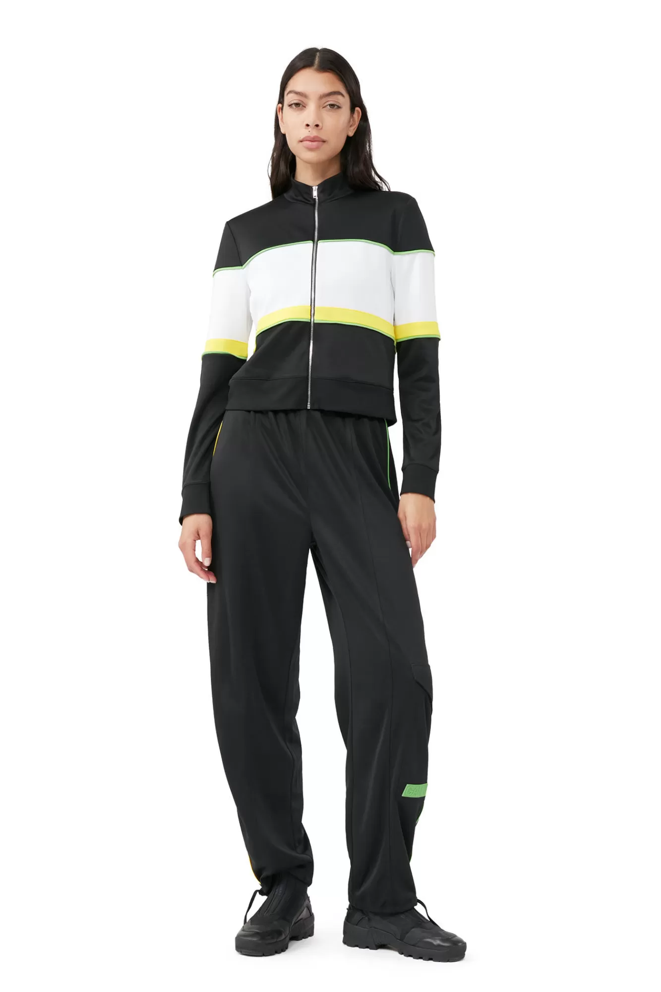 Sporty Jersey Tracksuit Jacket>GANNI Sale