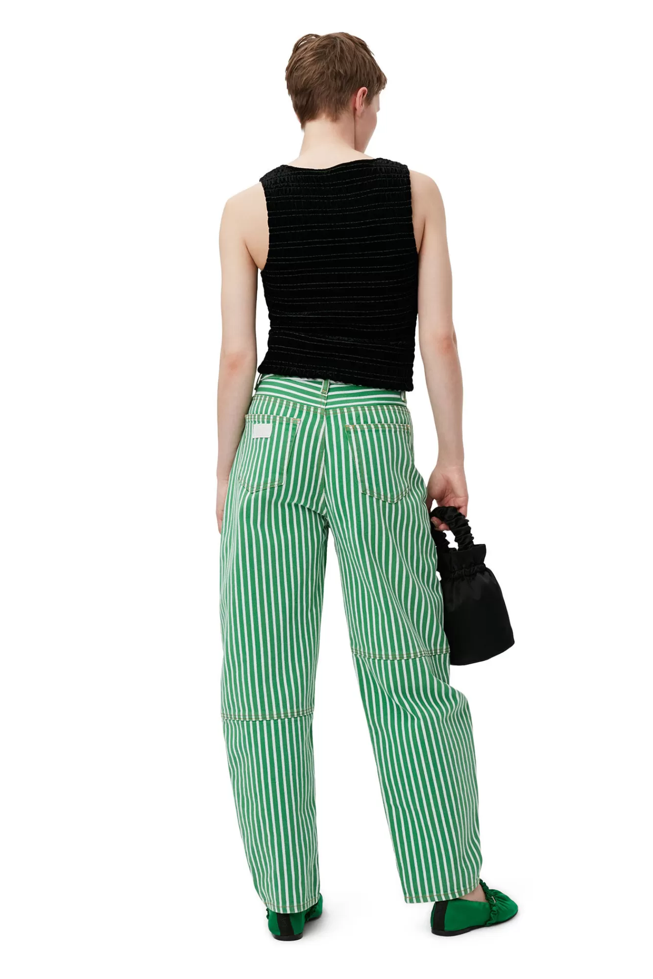 Stripe Denim Stary>GANNI Best Sale