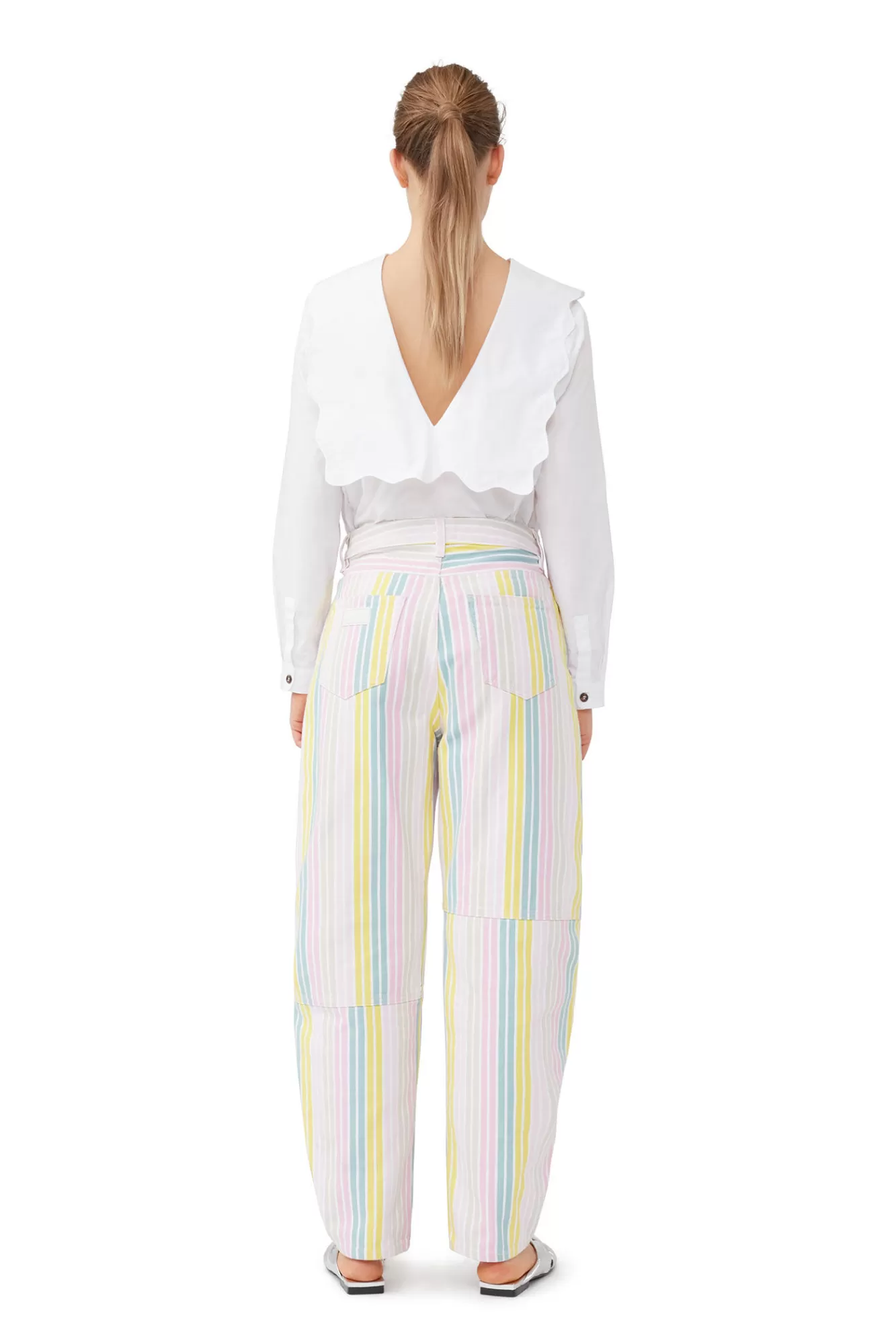 Stripe Stary Jeans>GANNI Cheap