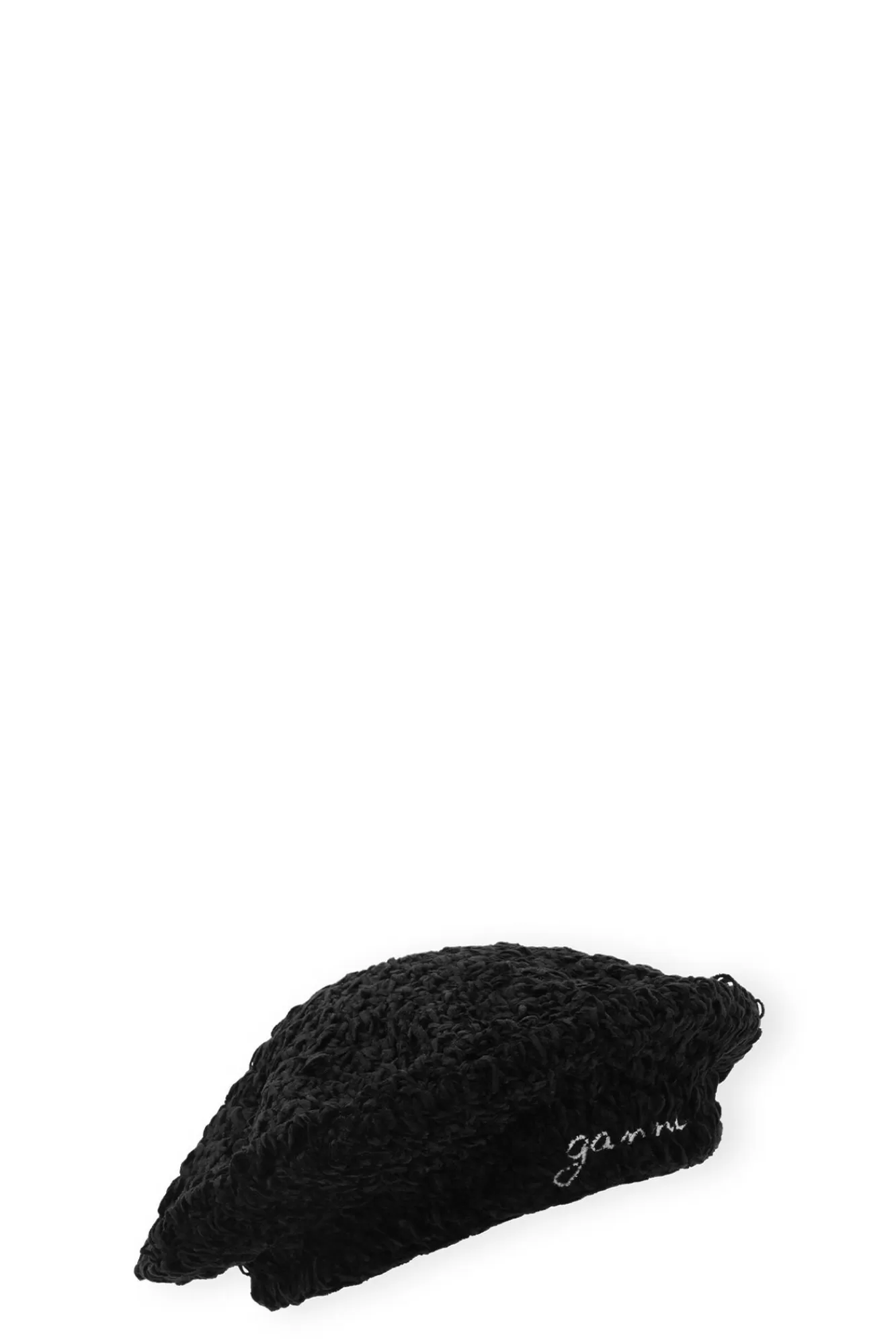 Velvet Crochet Beret>GANNI Sale