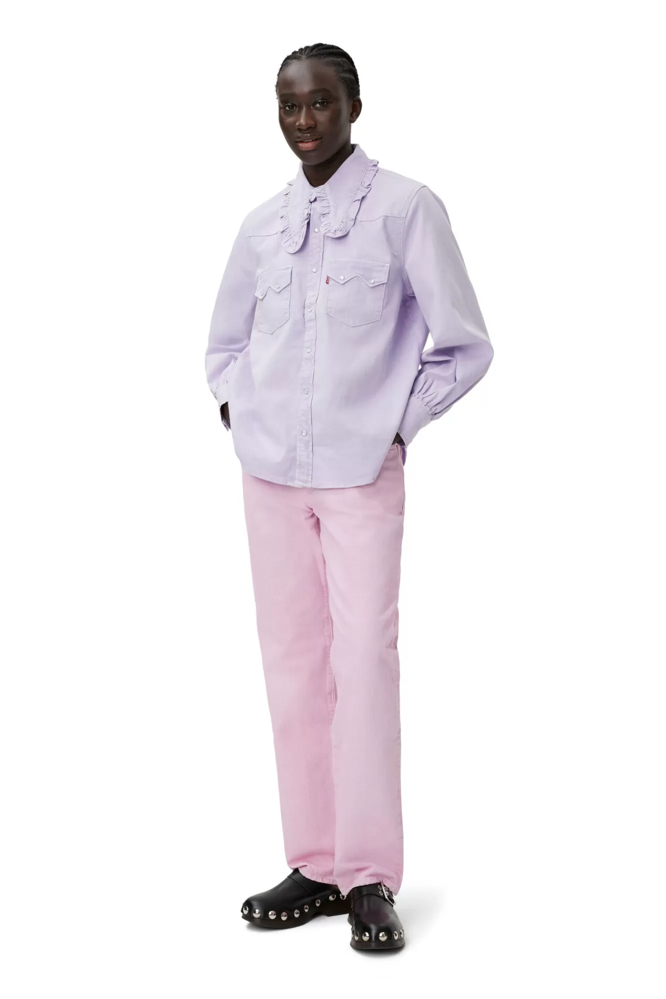 Western Blouse>GANNI Discount