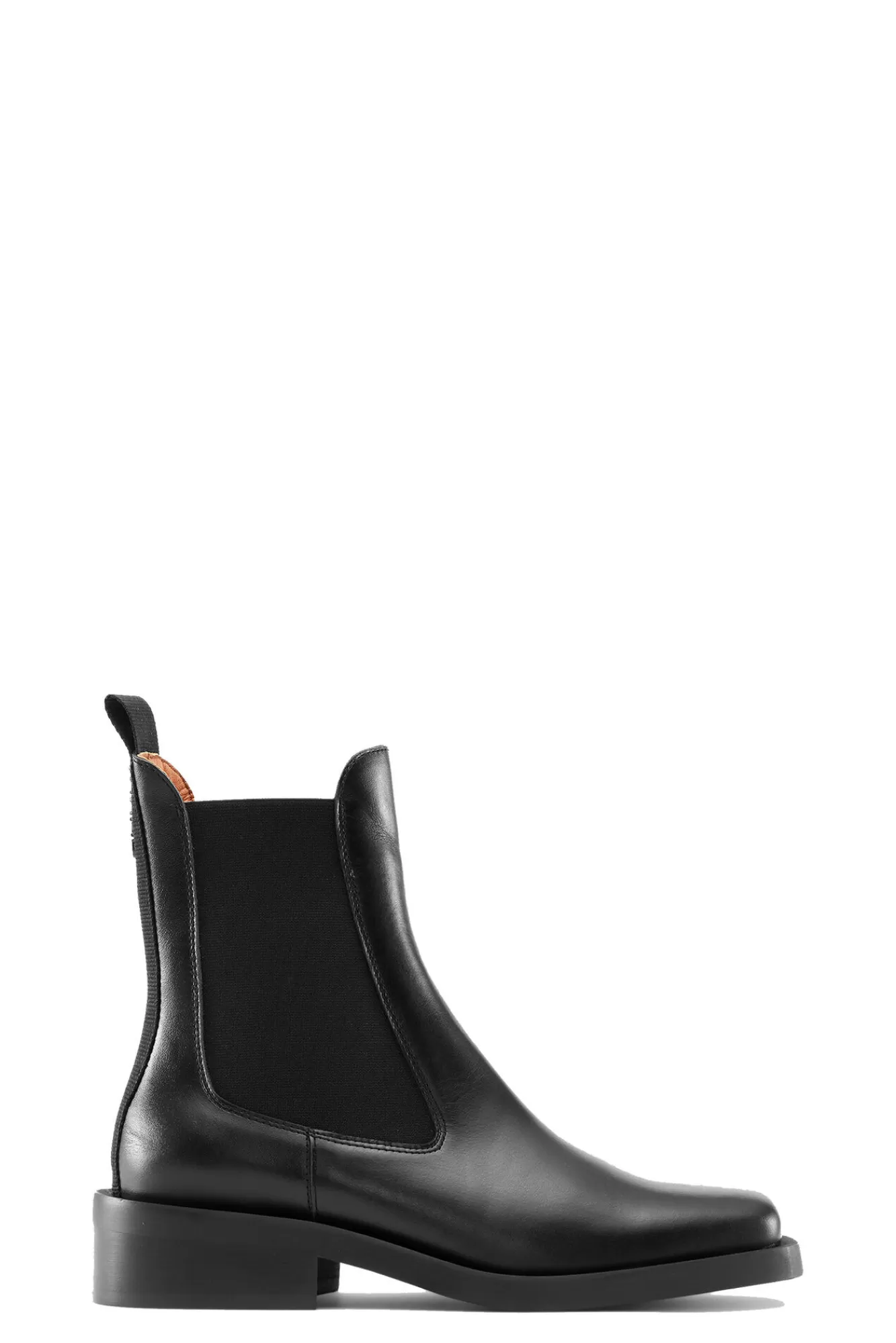 Wide Welt Squared Toe Wide Welt Chelsea Boot>GANNI Fashion